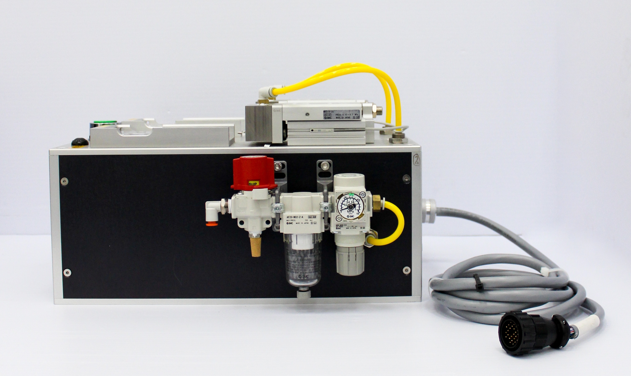 SMC MXS 16-20 Air Slide Table Precision Assembly Dual Rod Structure