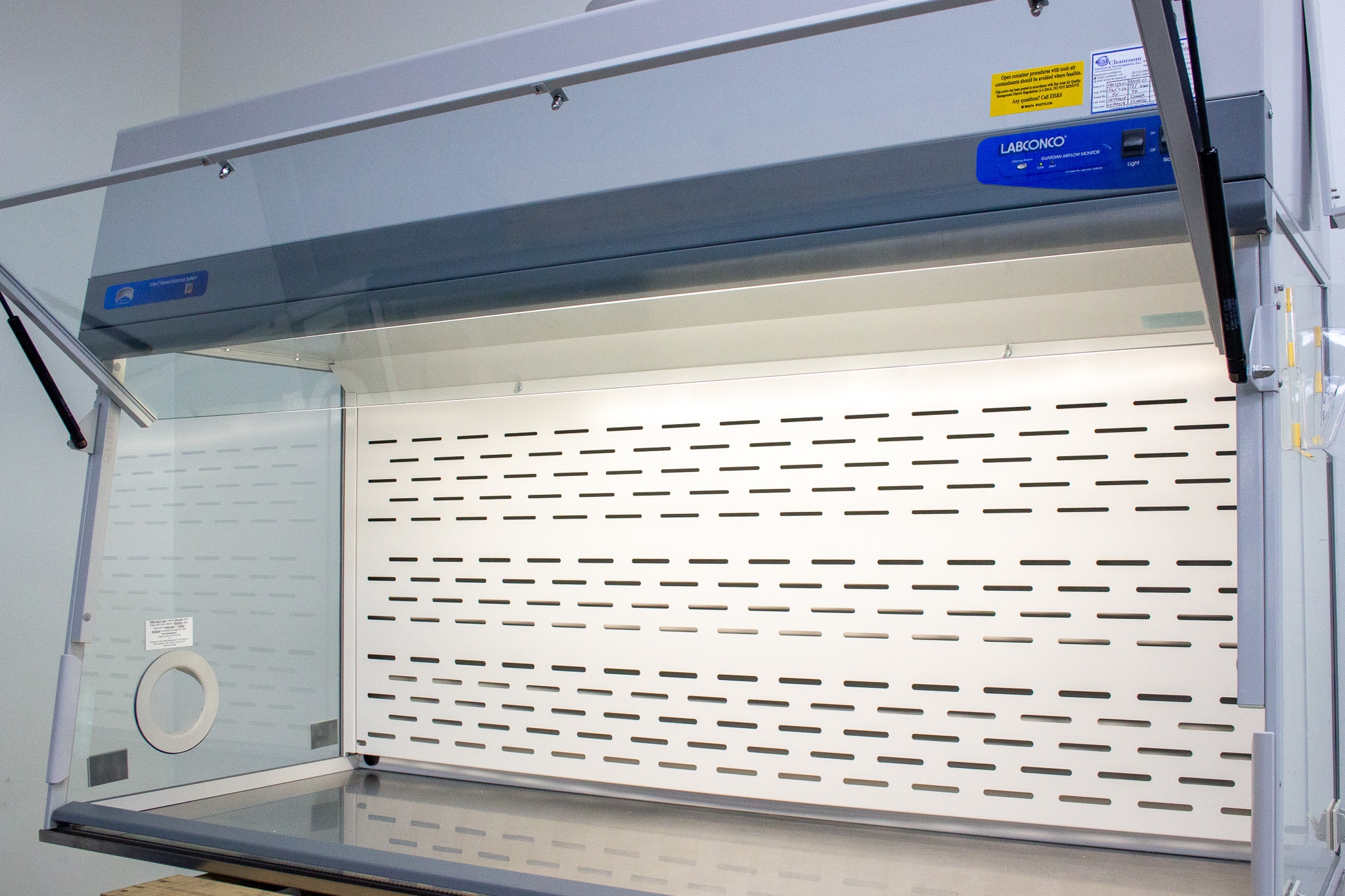 Labconco 6 XPert Filtered Balance System Guardian Airflow Monitor 120V