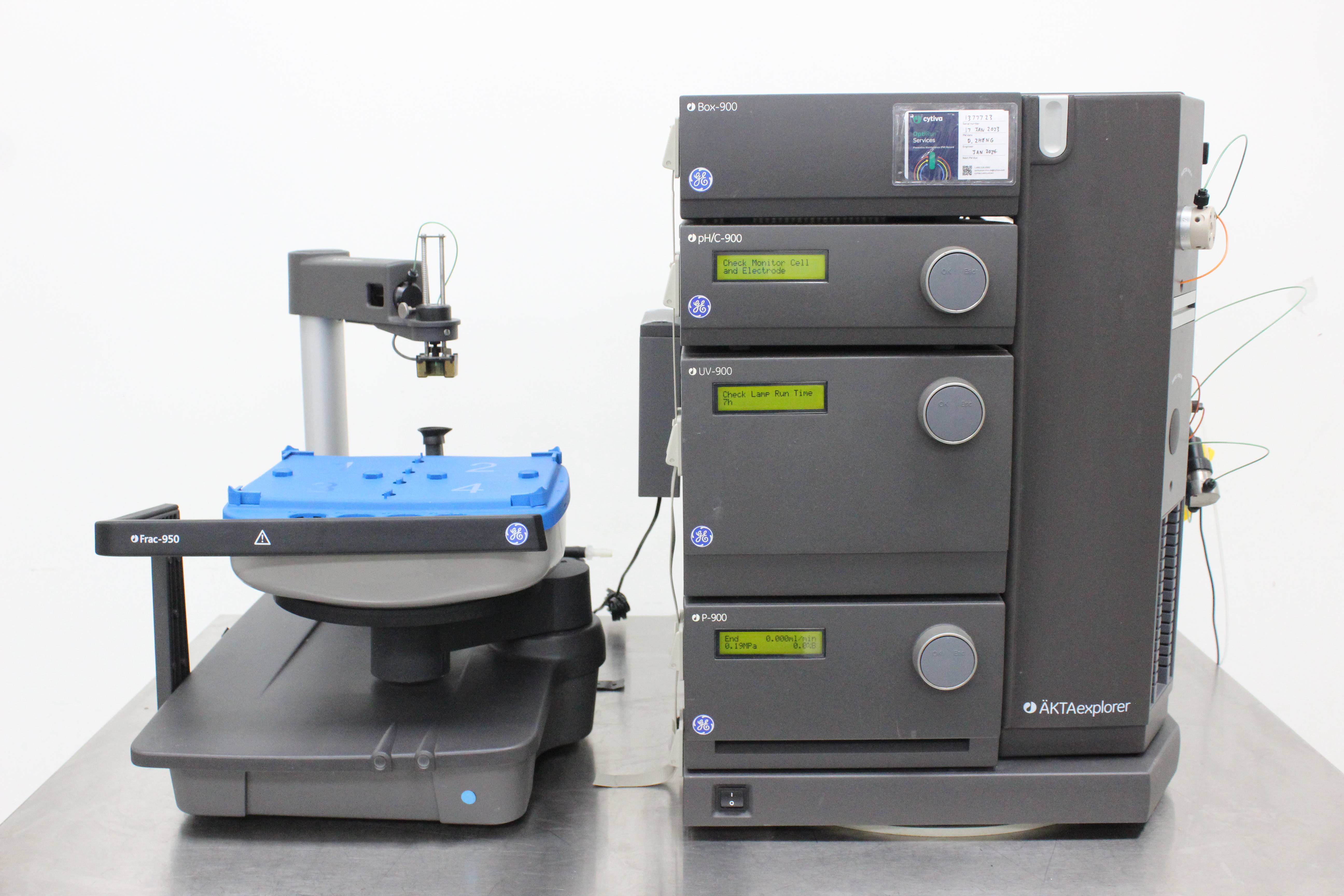 GE AKTAexplorer FPLC System Liquid Chromatography 100ml/min 30-Day Warranty