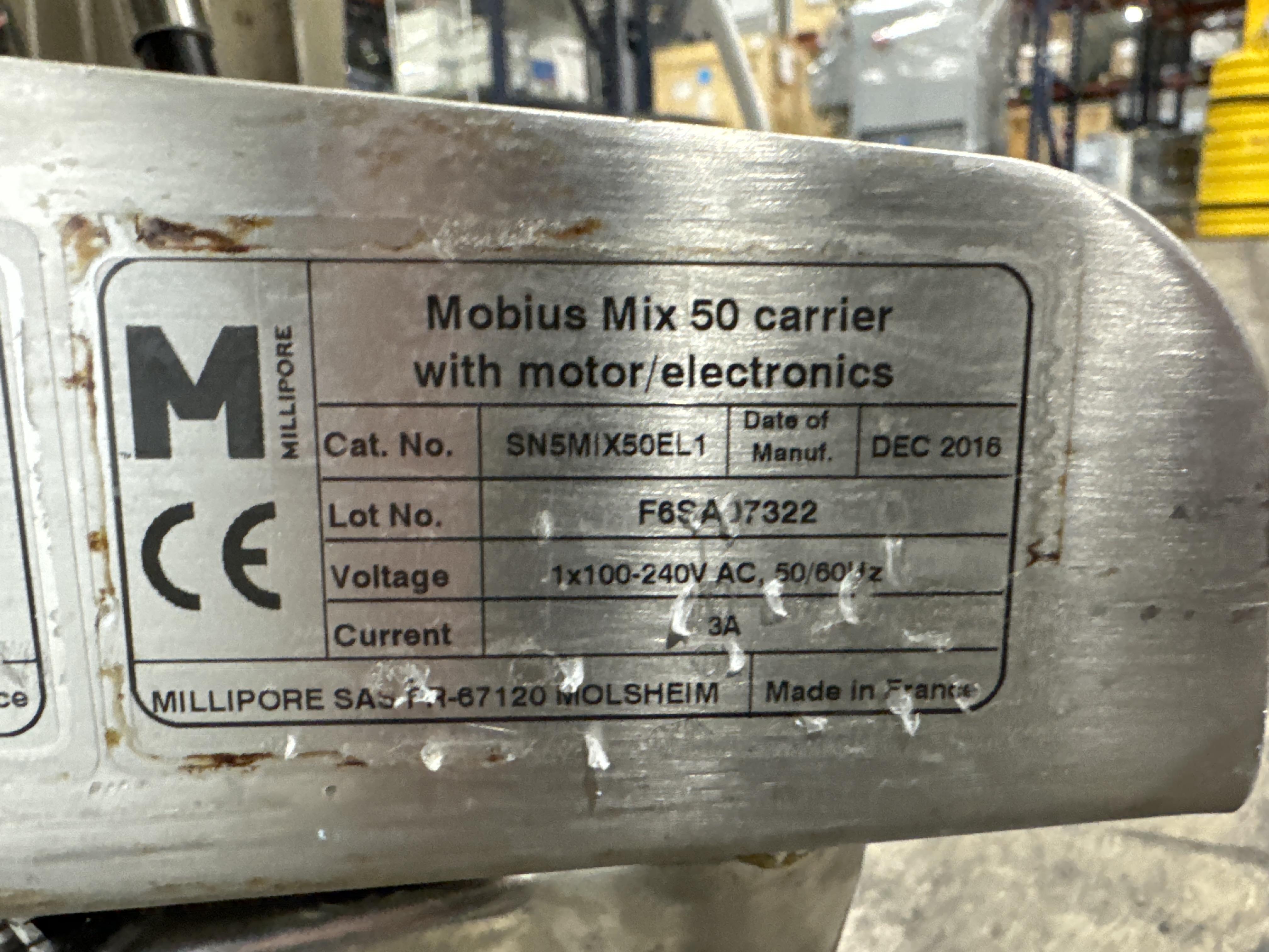 Millipore Mobius Mix 50L Mixer Pharmaceutical Media & Buffer System