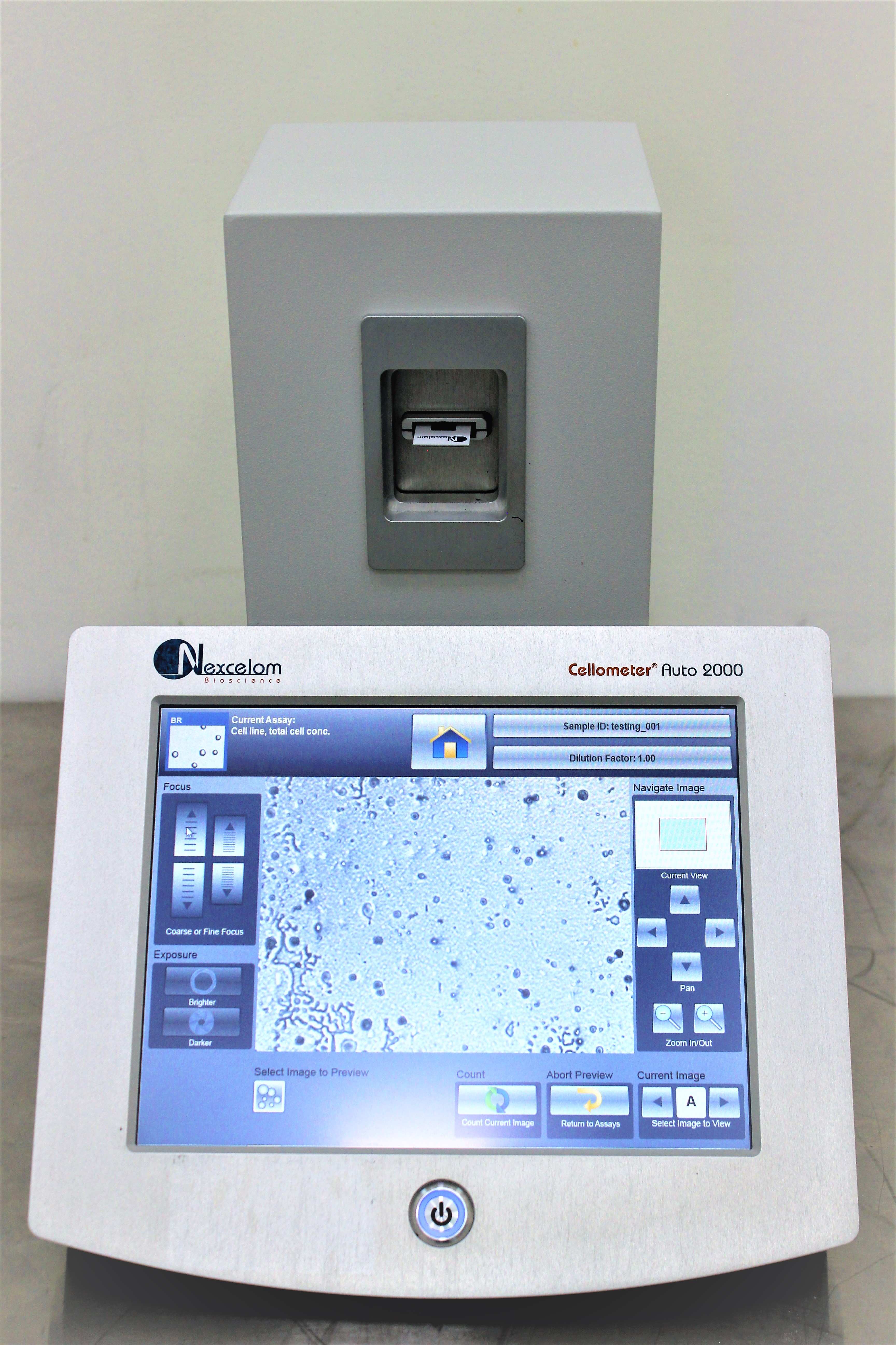Nexcelom Cellometer Auto 2000 Cell Profiler Counter Primary Cell Analysis