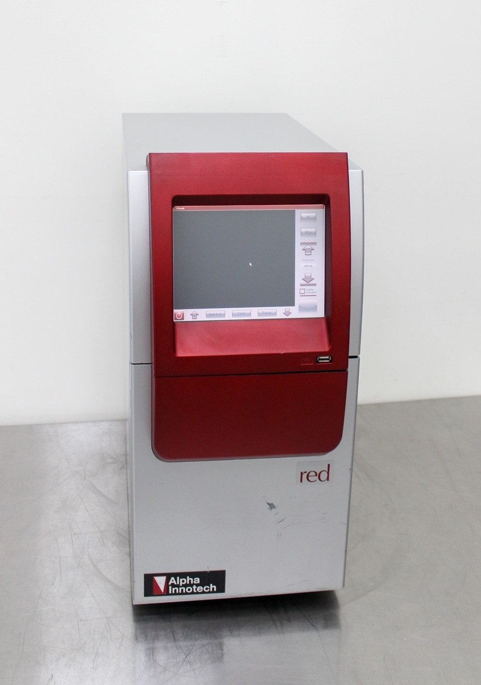 Alpha SA-1000 Imaging System UV Transilluminator Red Gel Imaging Used
