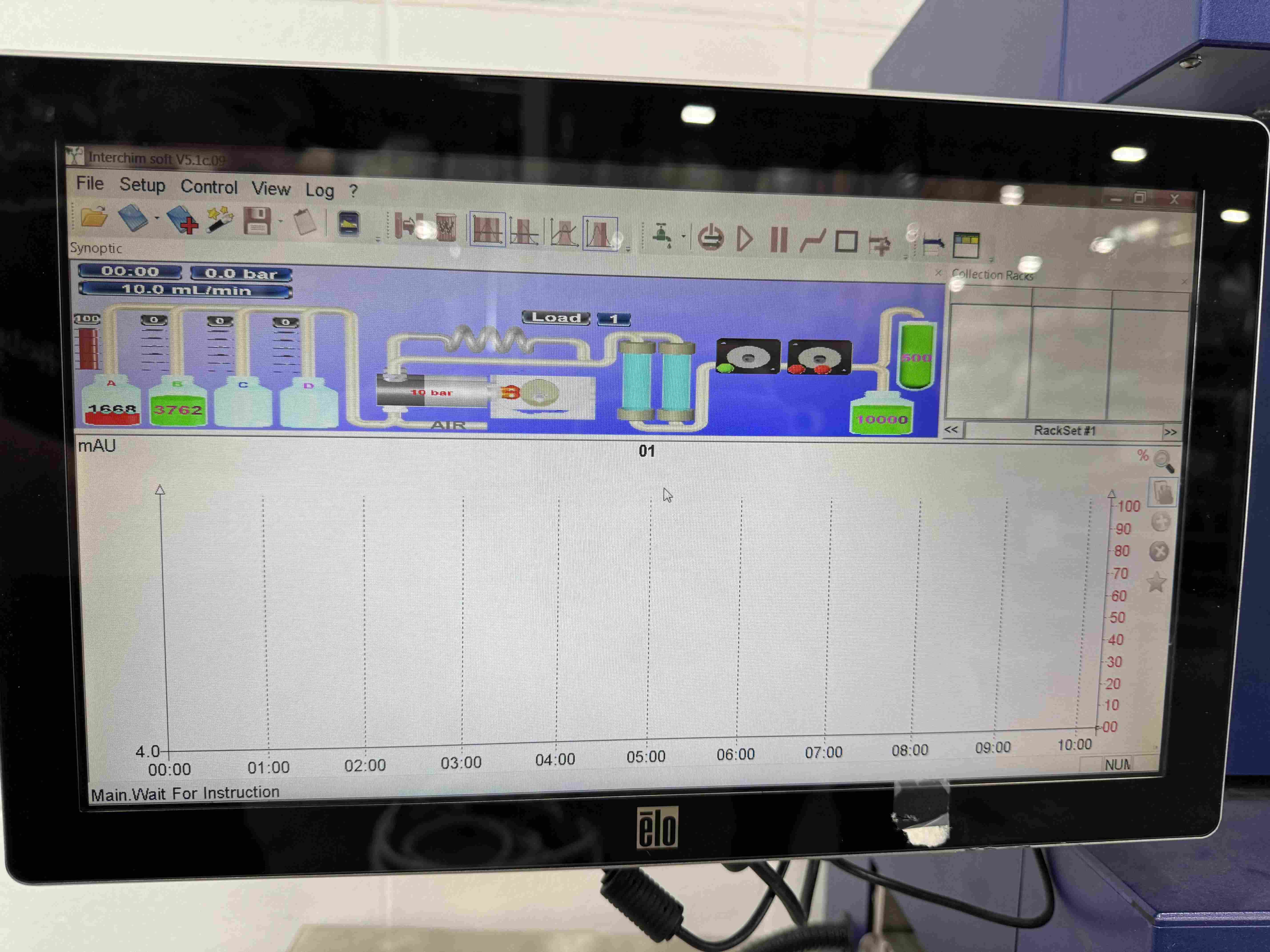 Novasep PuriFlash 4250 Chromatography System ELSD Detector, 120V Used