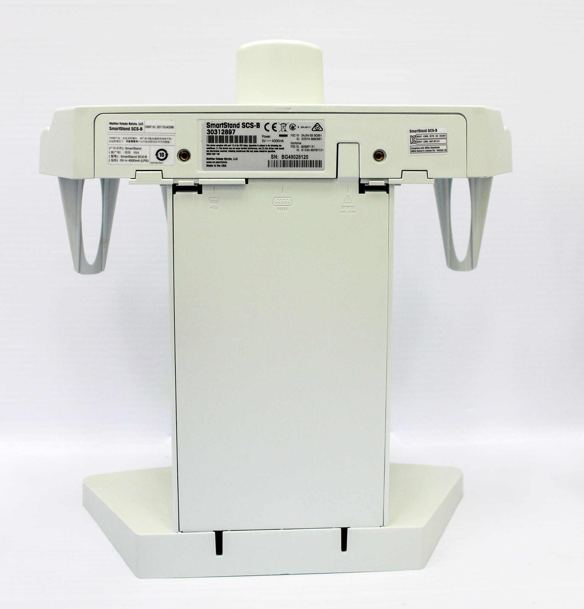 Rainin SmartStand SCS-B Pipette Holder 4 Pipette Management RFID Used