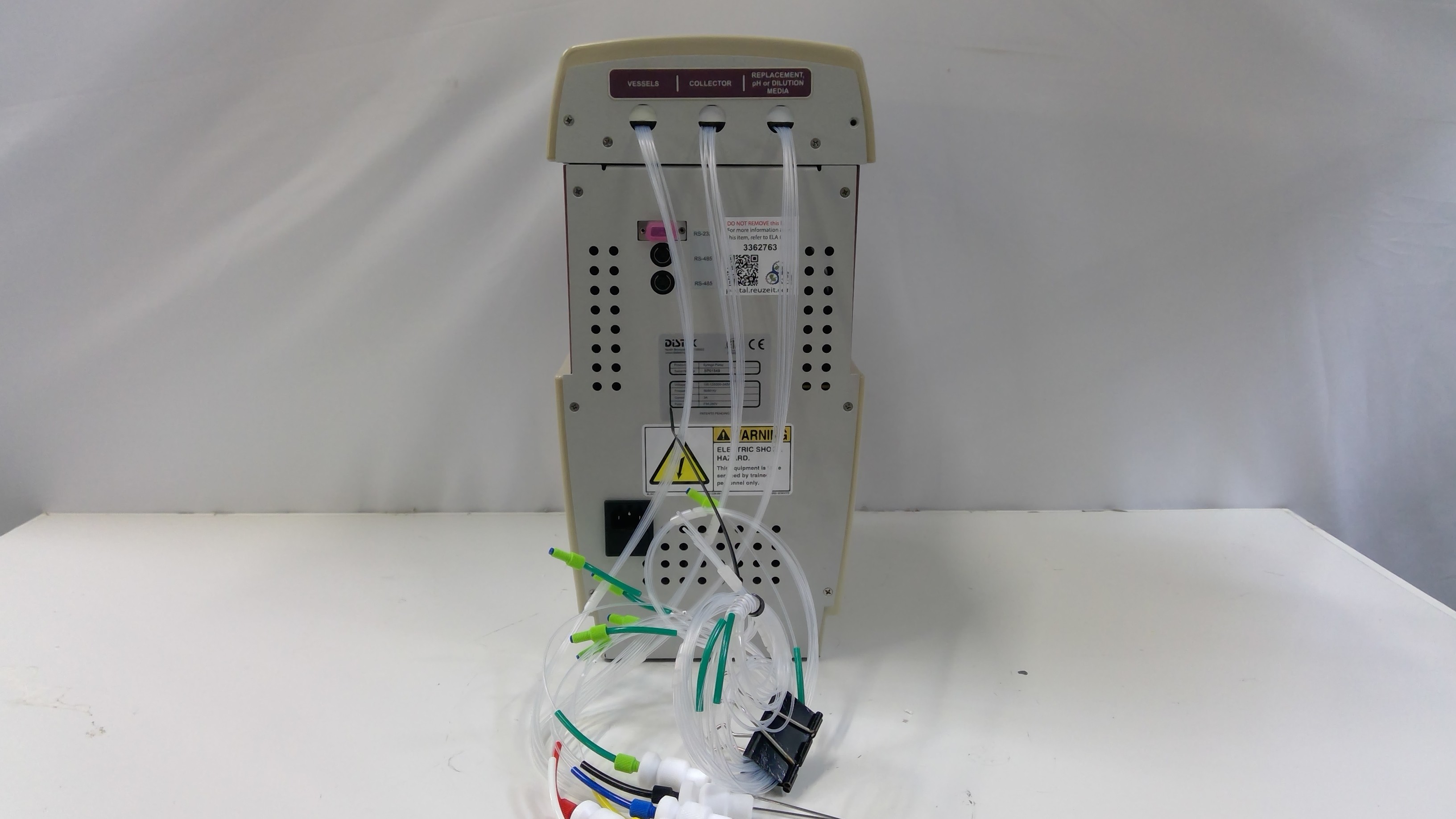 Distek Syringe Pump Dissolution Preowned 0.1-20mL RS-232 RS-485 Interface