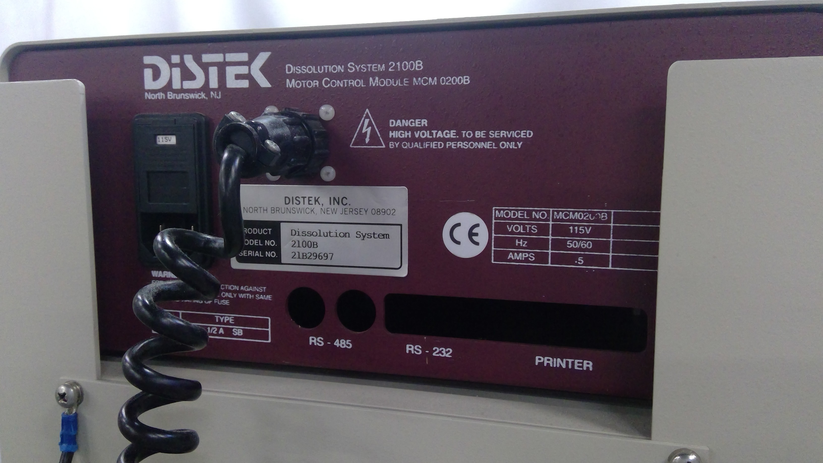 Distek 2100B Chemistry Dissolution System for Pharmaceutical Lab Testing