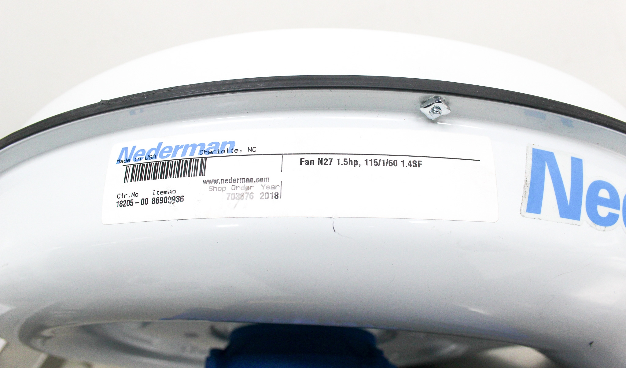 Nederman N27 Fan Facility Air Management System Enhances Workplace Safety