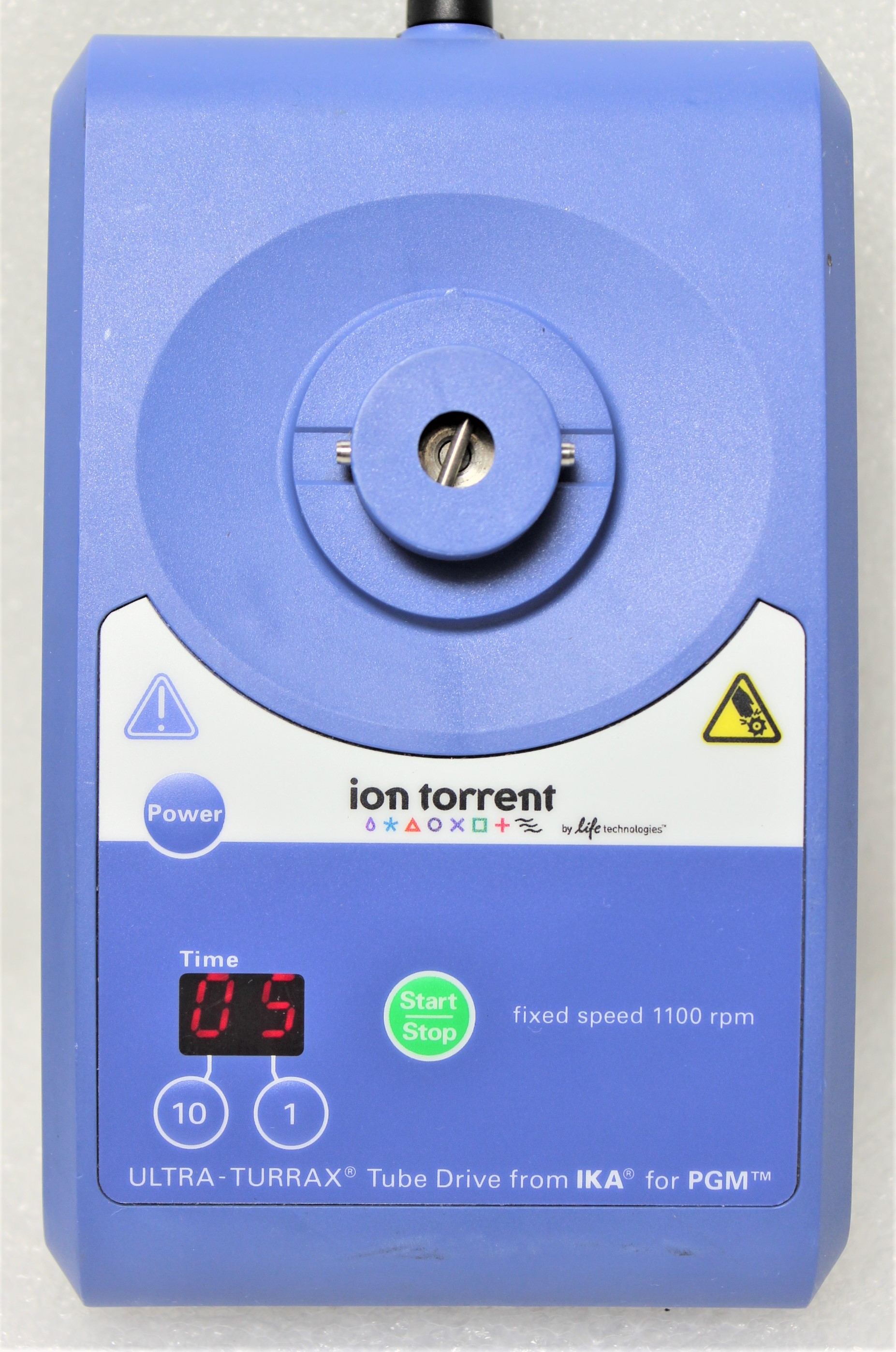 Ion Torrent Tube Drive 1100 RPM Homogenizer Disperser Used
