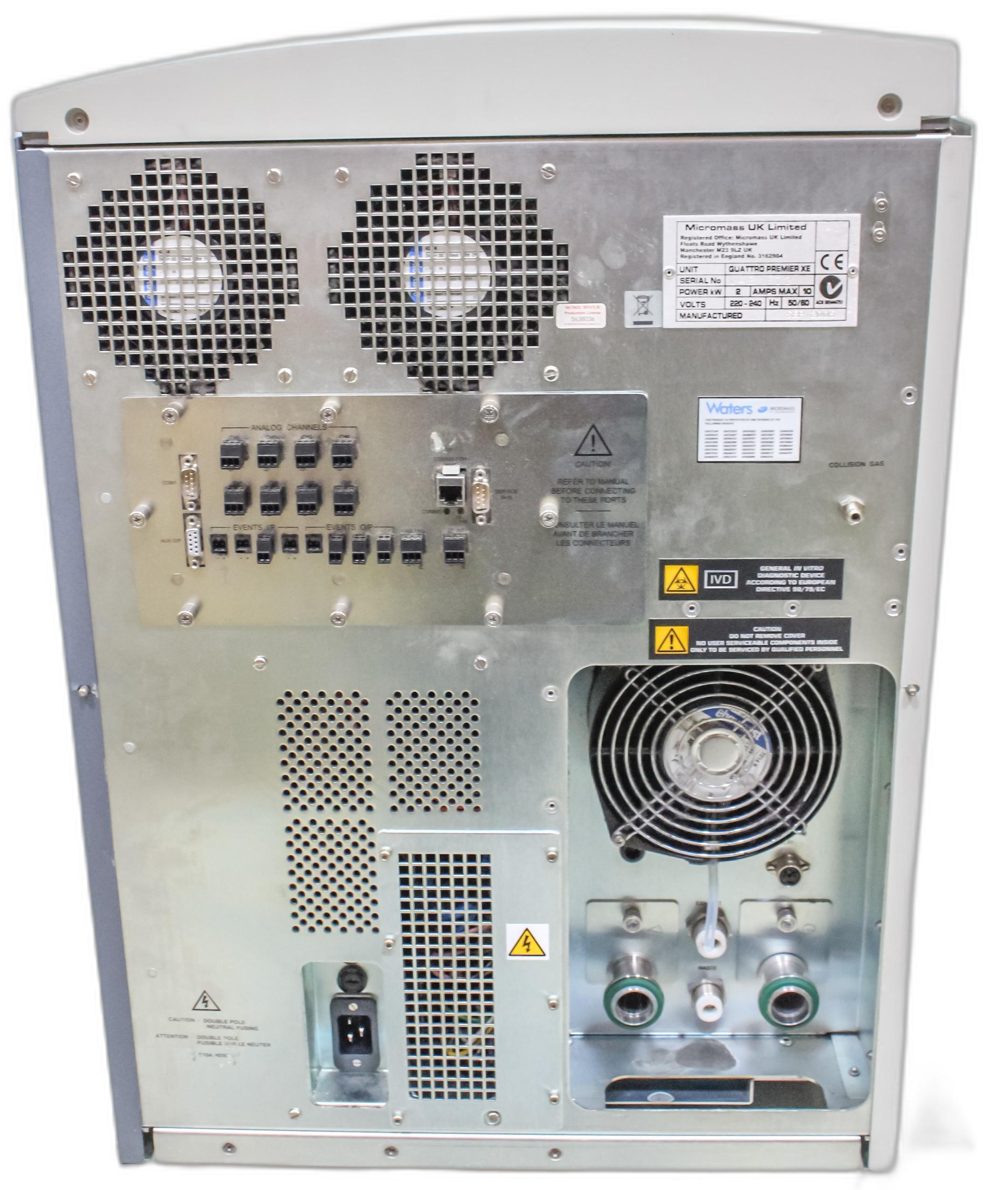 Waters Quattro Premier XE Mass Spectrometer - LC/MS/MS Sensitivity & Speed