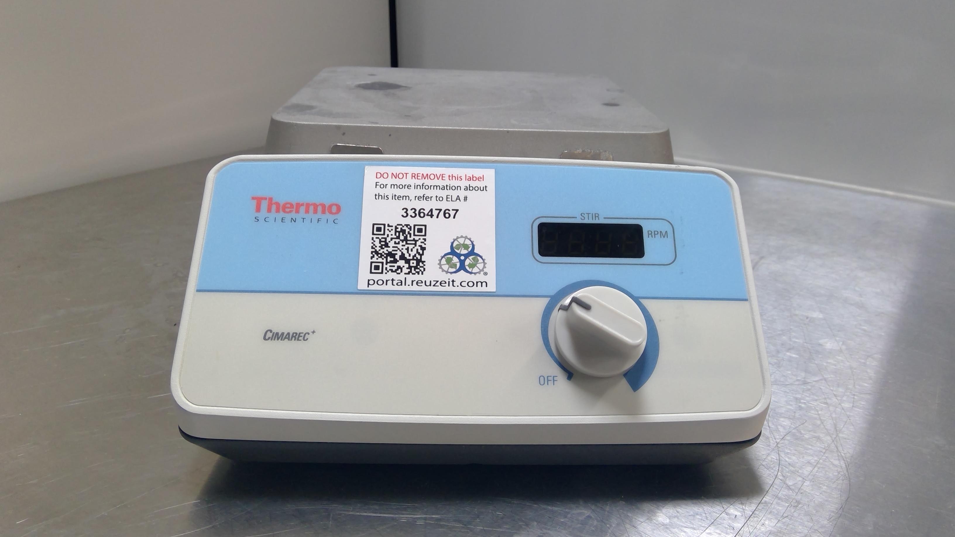 Thermo Scientific S88857104 Stirrer 4x4 Ceramic Plate, Temp Control