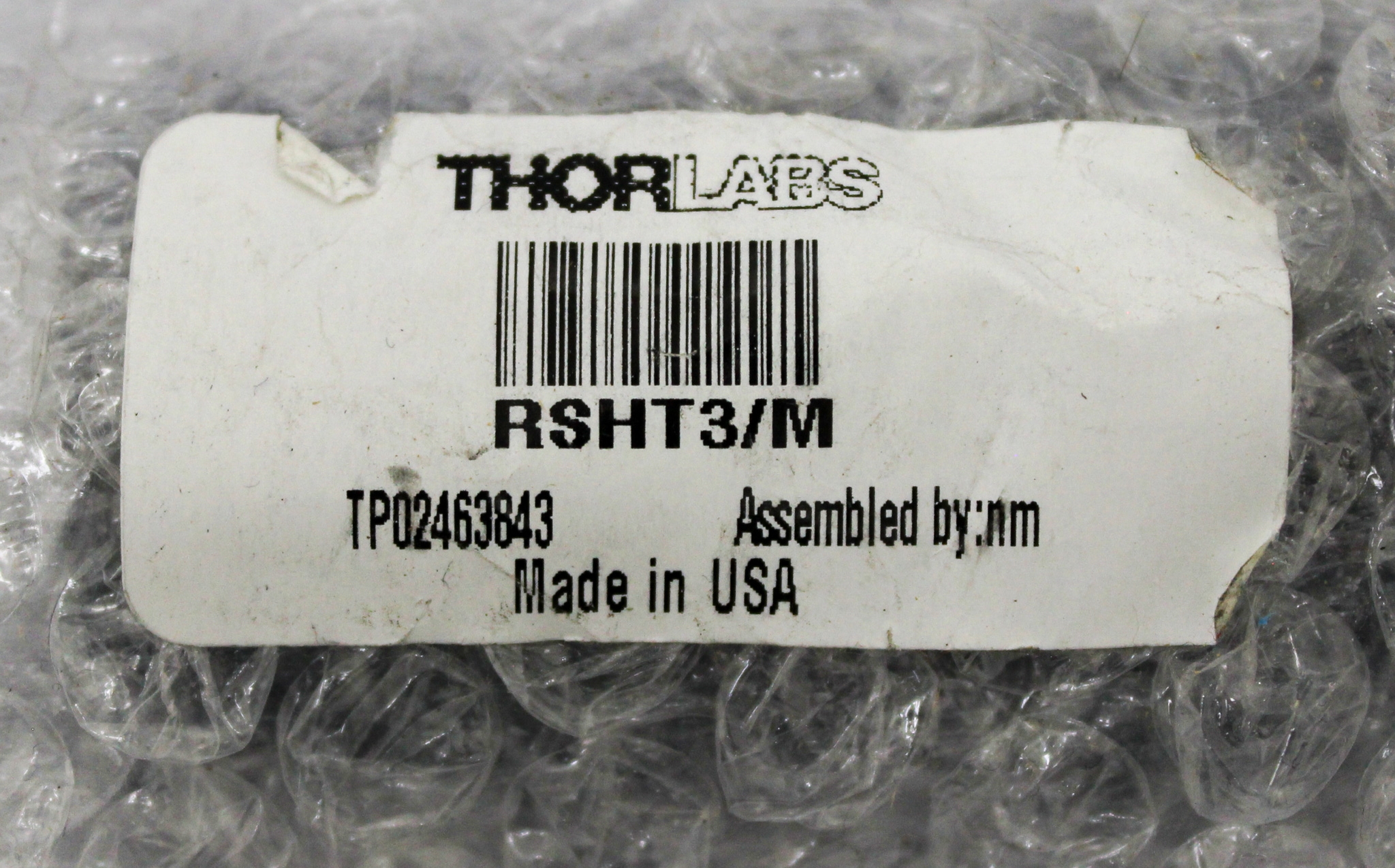 THORlabs C1011M Accessories Optical Mounting Stability Used