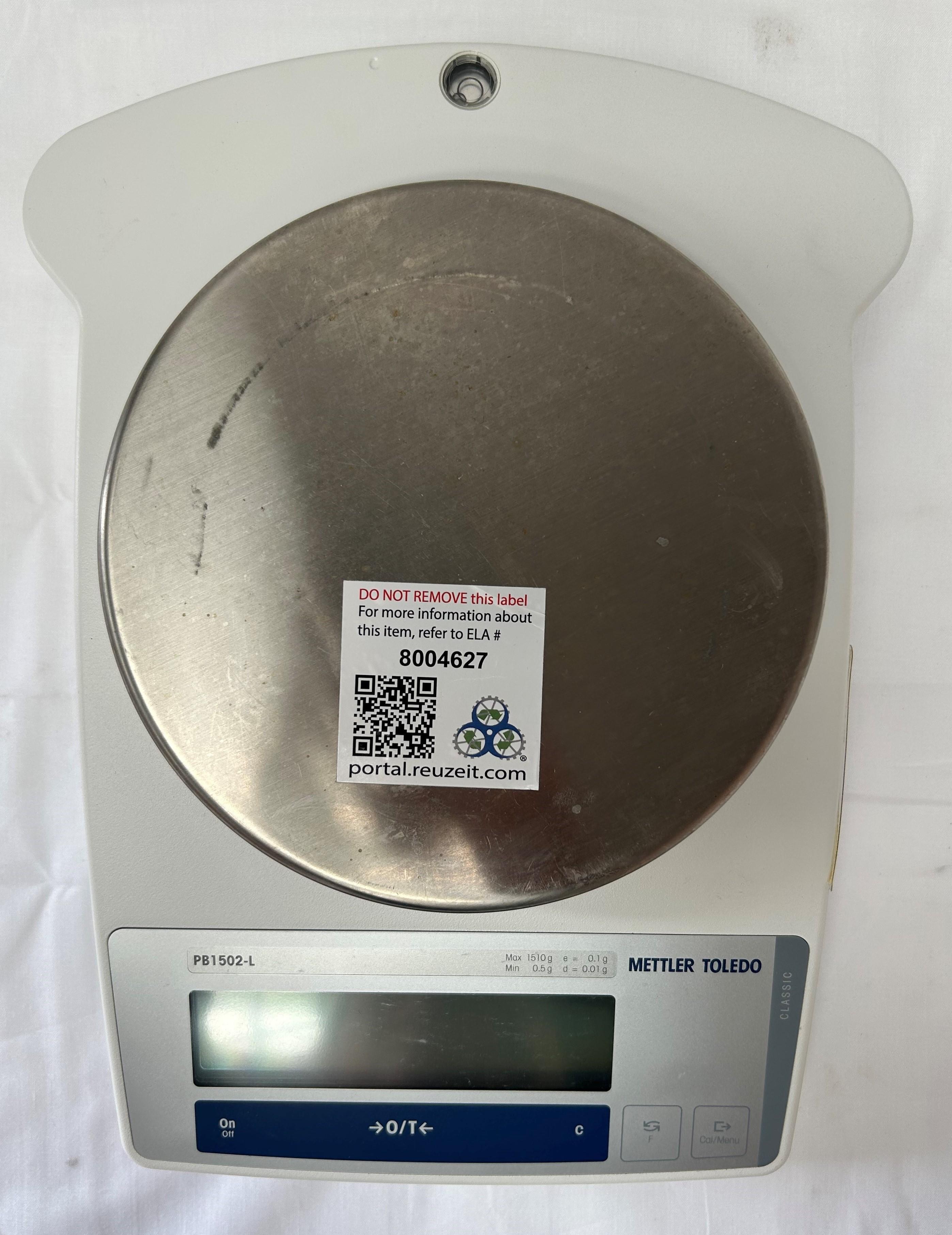 Mettler Toledo PB1502-L Scale Analytical Precision Balance Used 50Hz/60Hz