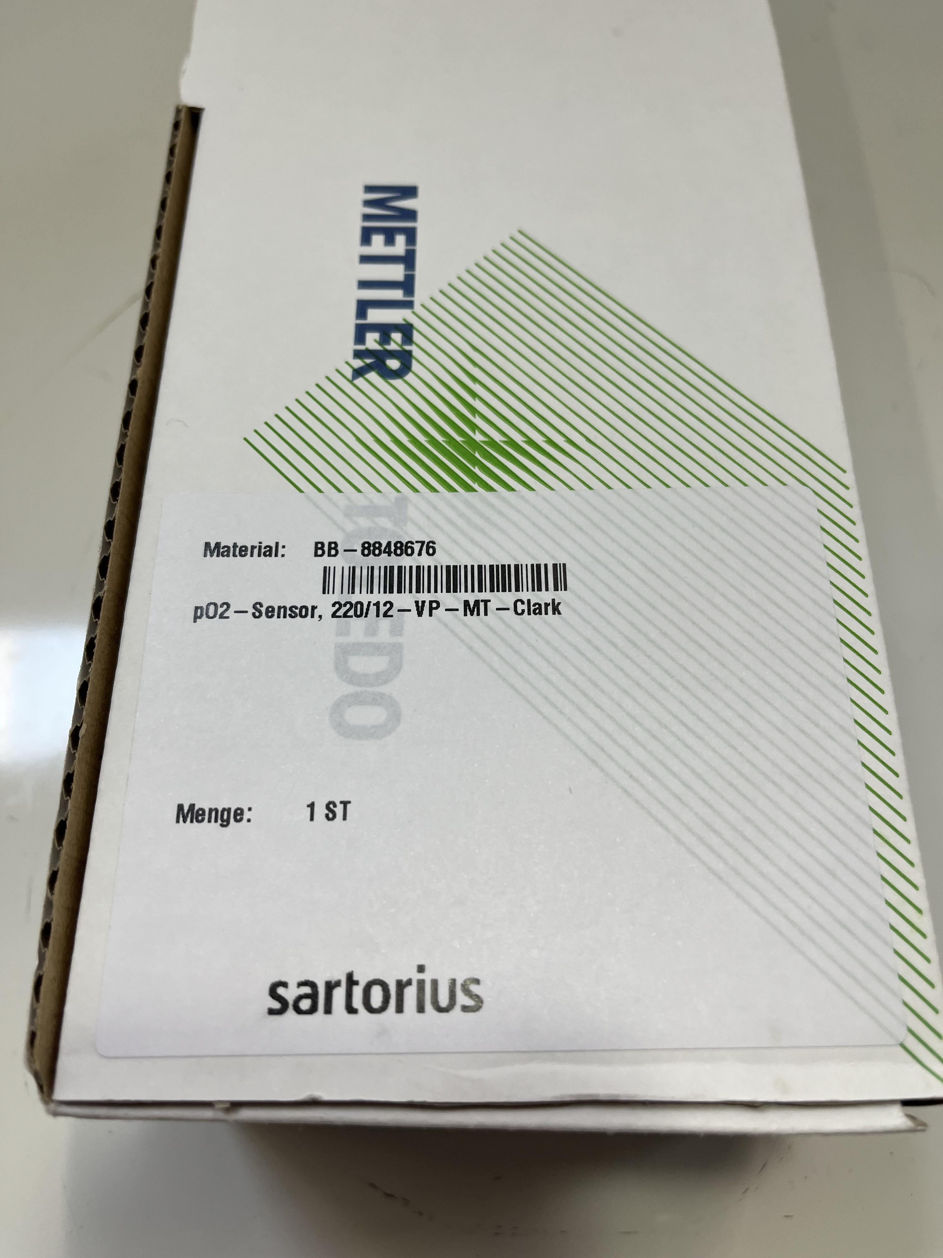 Mettler 52200966 Dissolved Oxygen Sensor Autoclave Hygienic Applications