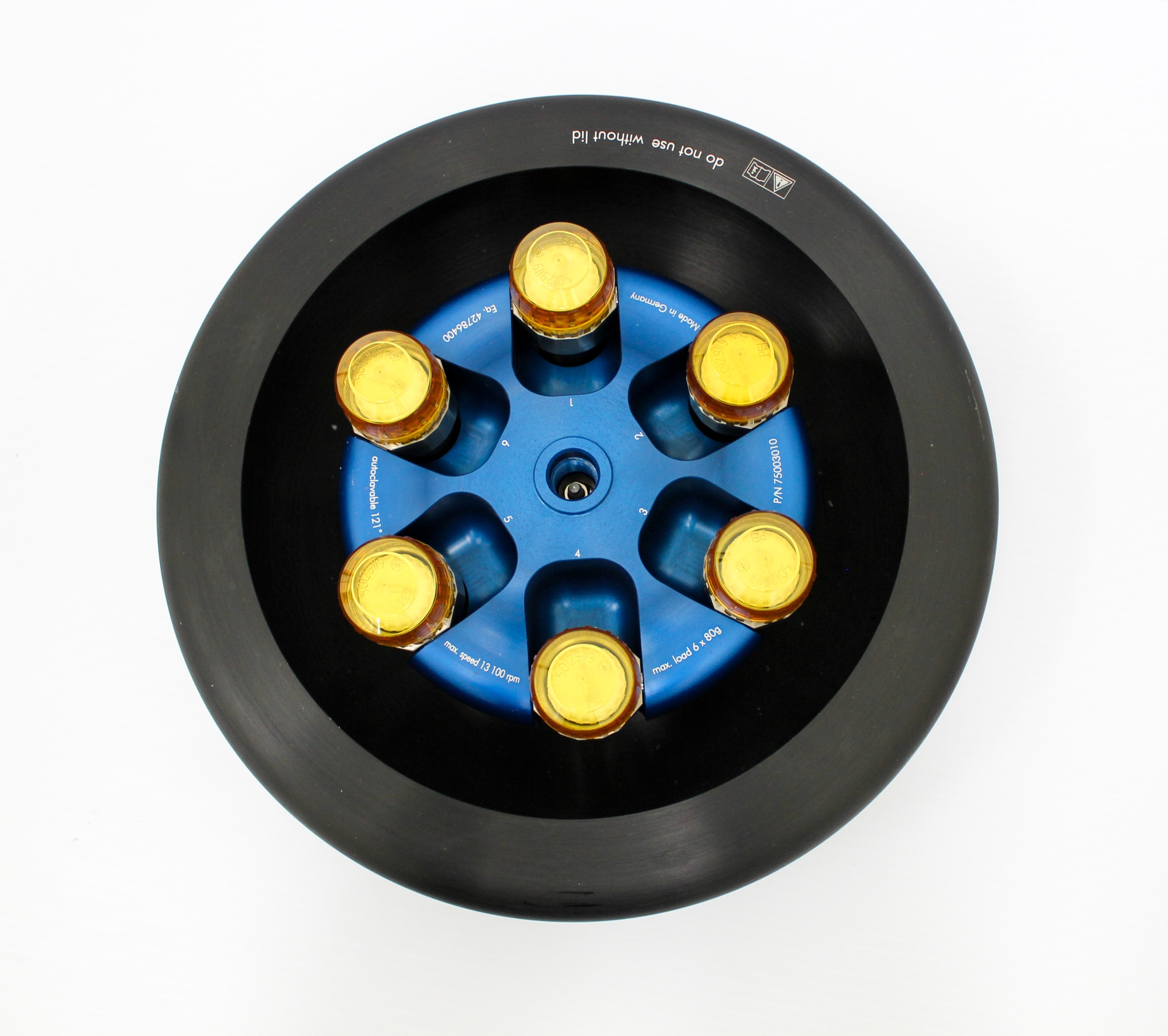 Thermo TH13-6x50 Rotor Swinging Bucket 6x50mL Capacity 13100RPM Used