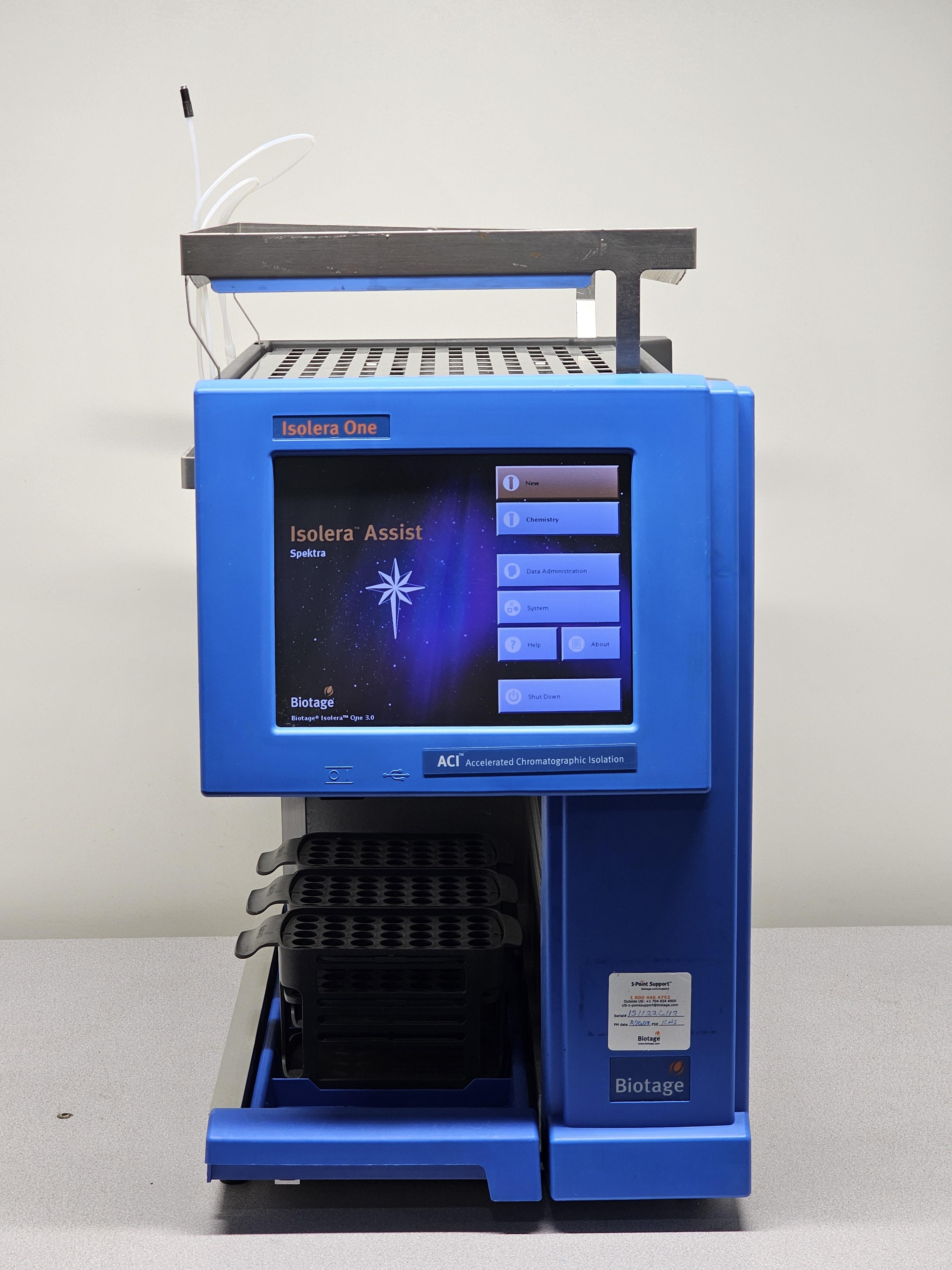 Biotage Isolera One Flash Chromatograph Compact Easy Flash 9.6L Capacity