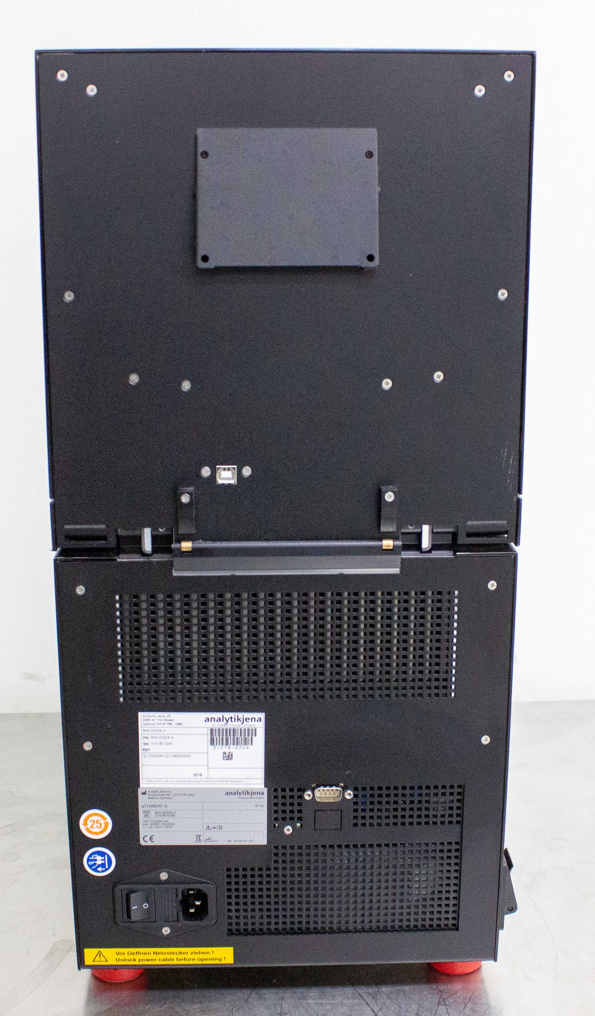 Analytik Jena qTOWER3G Real-Time PCR Thermal Cycler, 96-Well, 2017