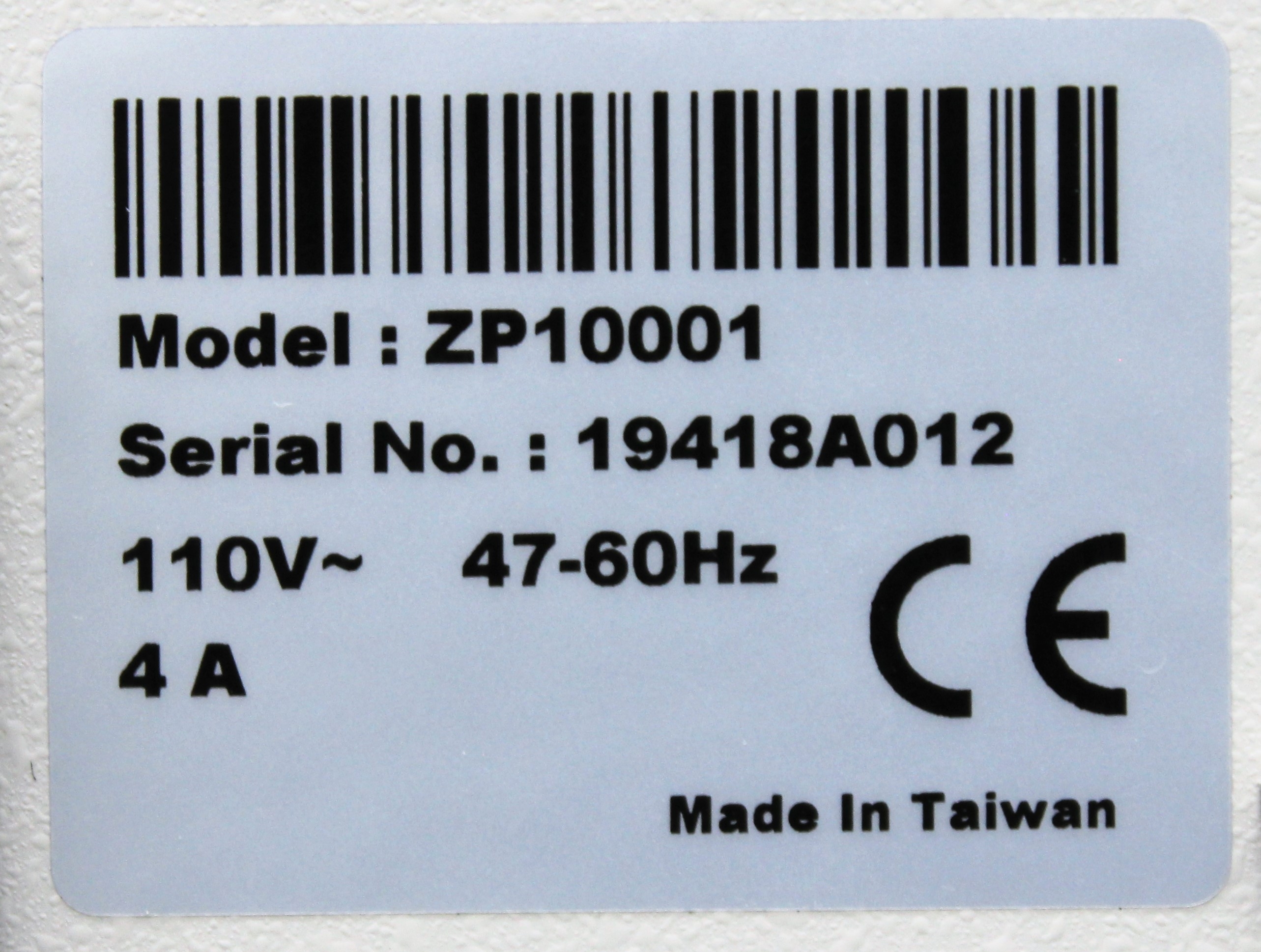 Invitrogen ZP10001 Dual Power Supply Electrophoresis High/Low Voltage