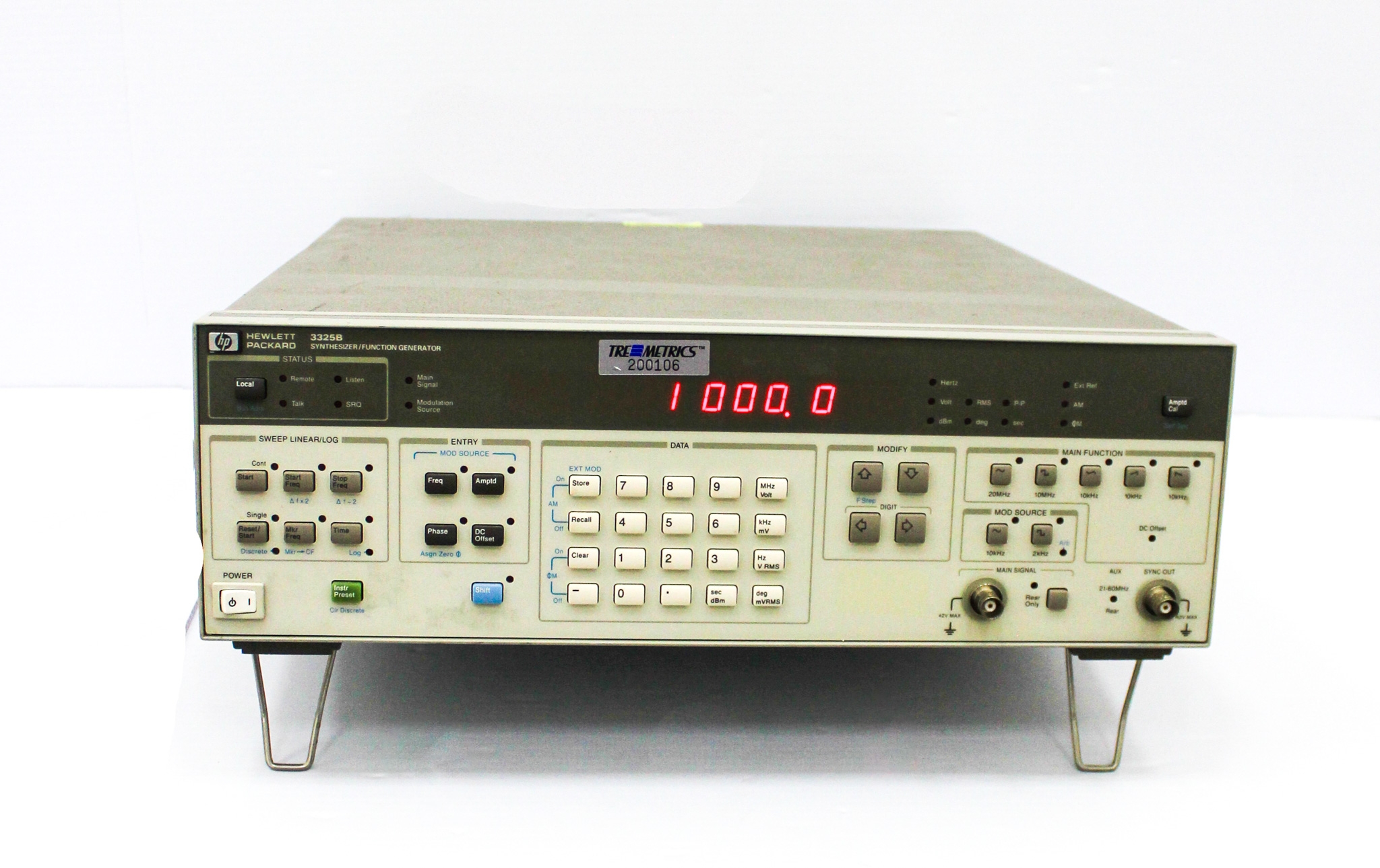 Hp 3325B Synthesizer / Function Generator Model - 3376227
