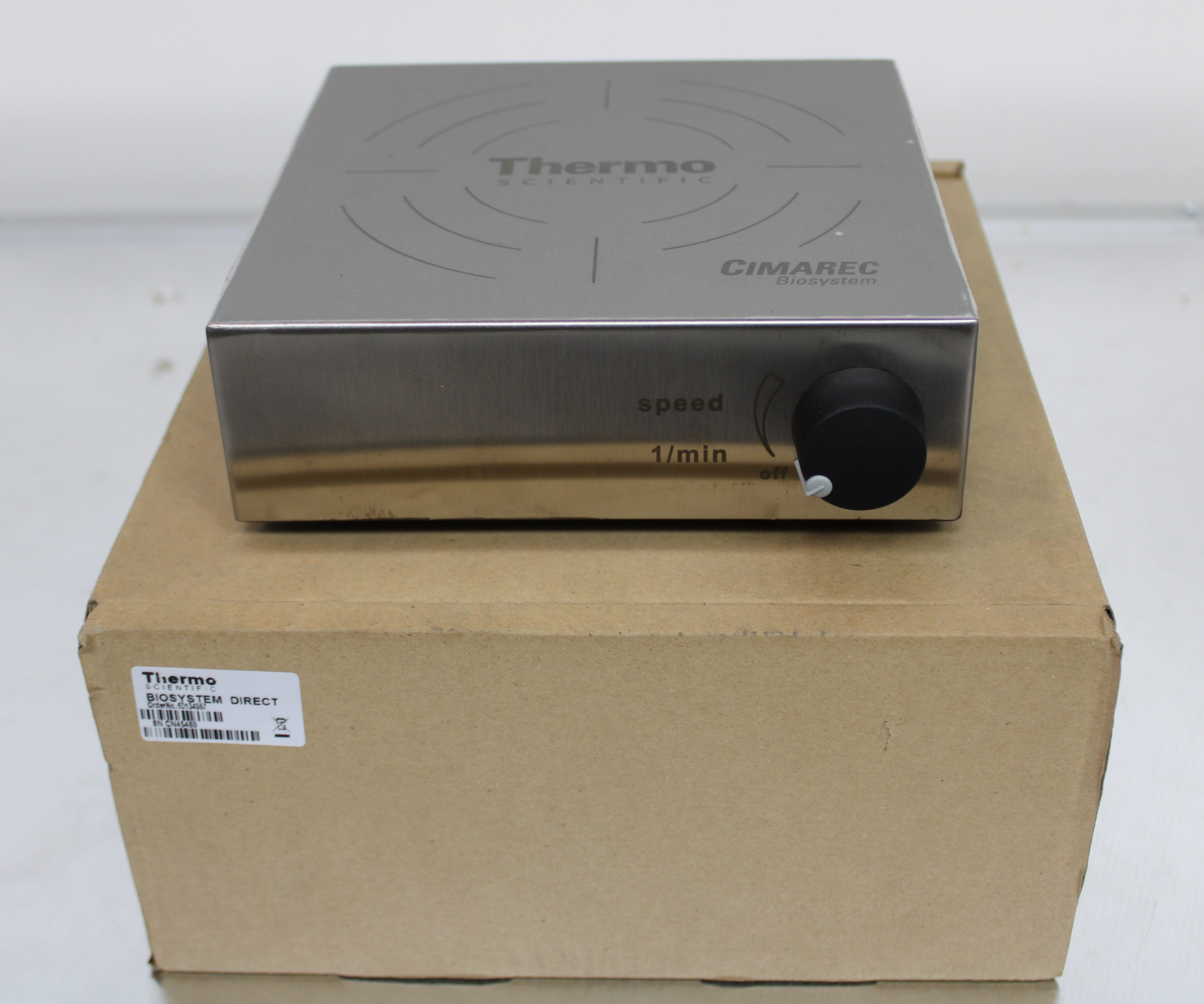 Thermo Cimarec Stirrer Homogenizer Slow Speed IP6 Stainless Steel -10C to +40C