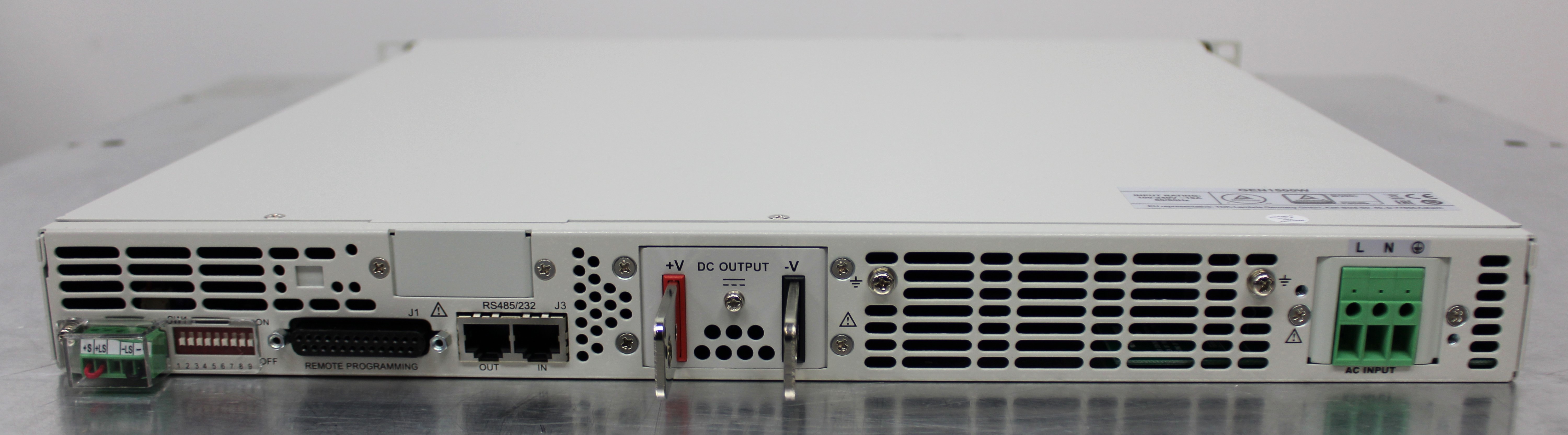 TDK-Lambda GENH30-25 Programmable DC Power Supply 30VDC 25A High Efficiency