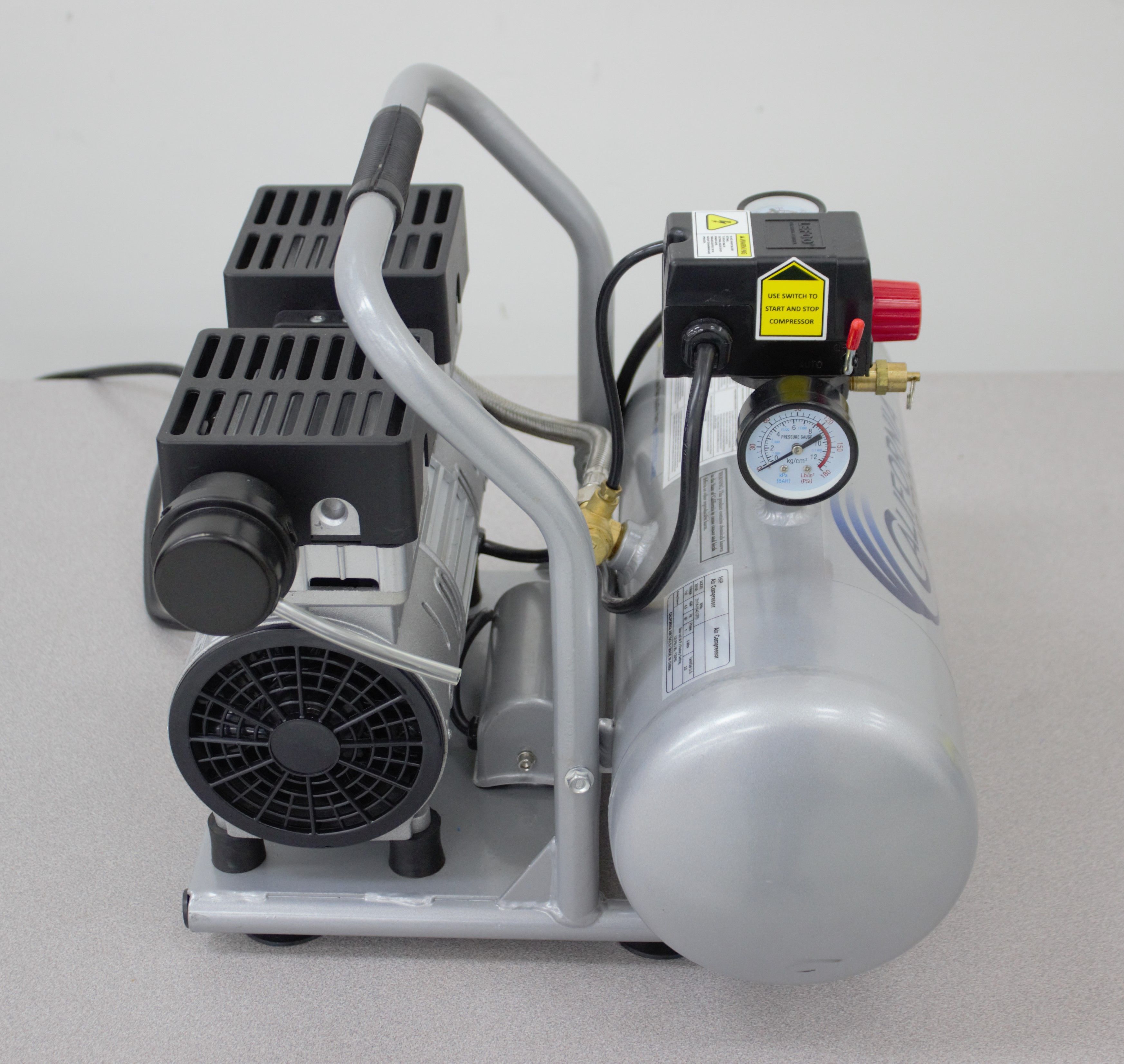 California Air Tools 2010A Air Compressor 1 HP 2 Gallon Tank Ultra Quiet