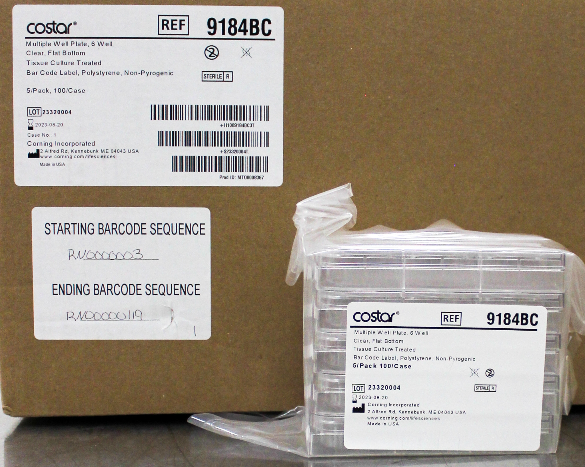 Costar Misc. Pallet of Consumables Life Science Consumables New SKU's Included Multi-Well
