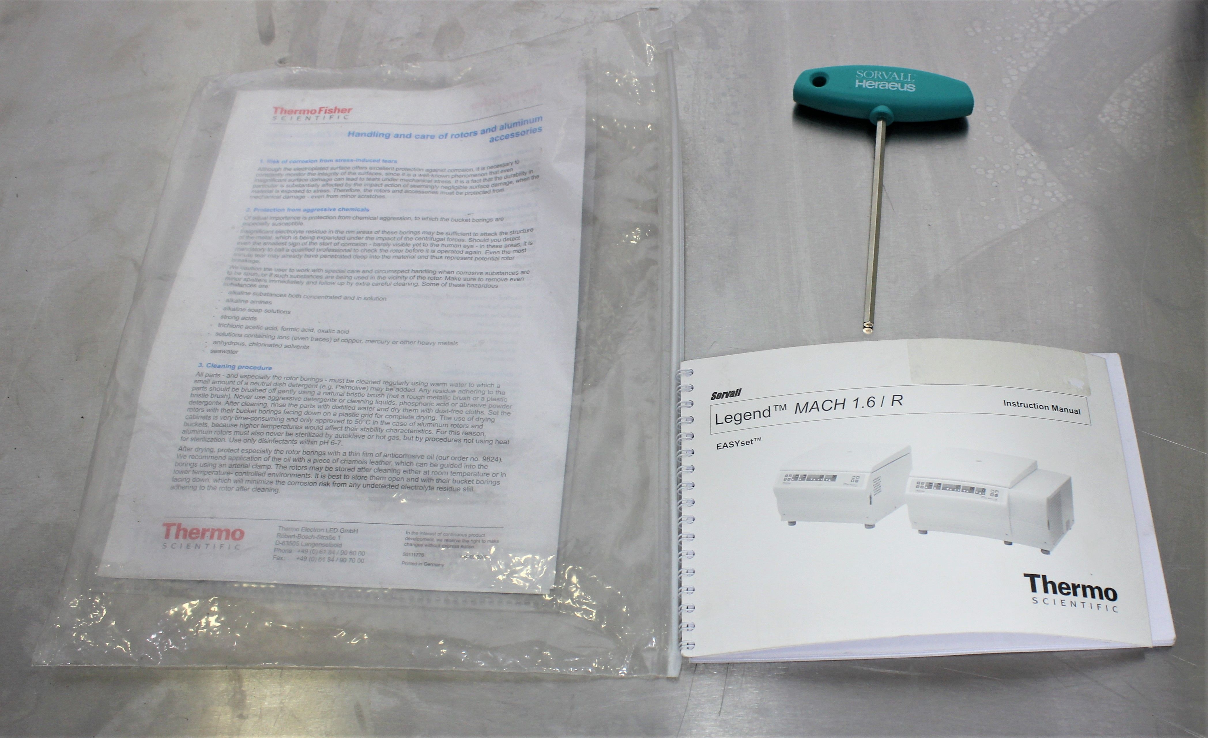 Thermo Legend Mach 1.6 Centrifuge 15000RPM 1.6L Capacity Chassis Opp