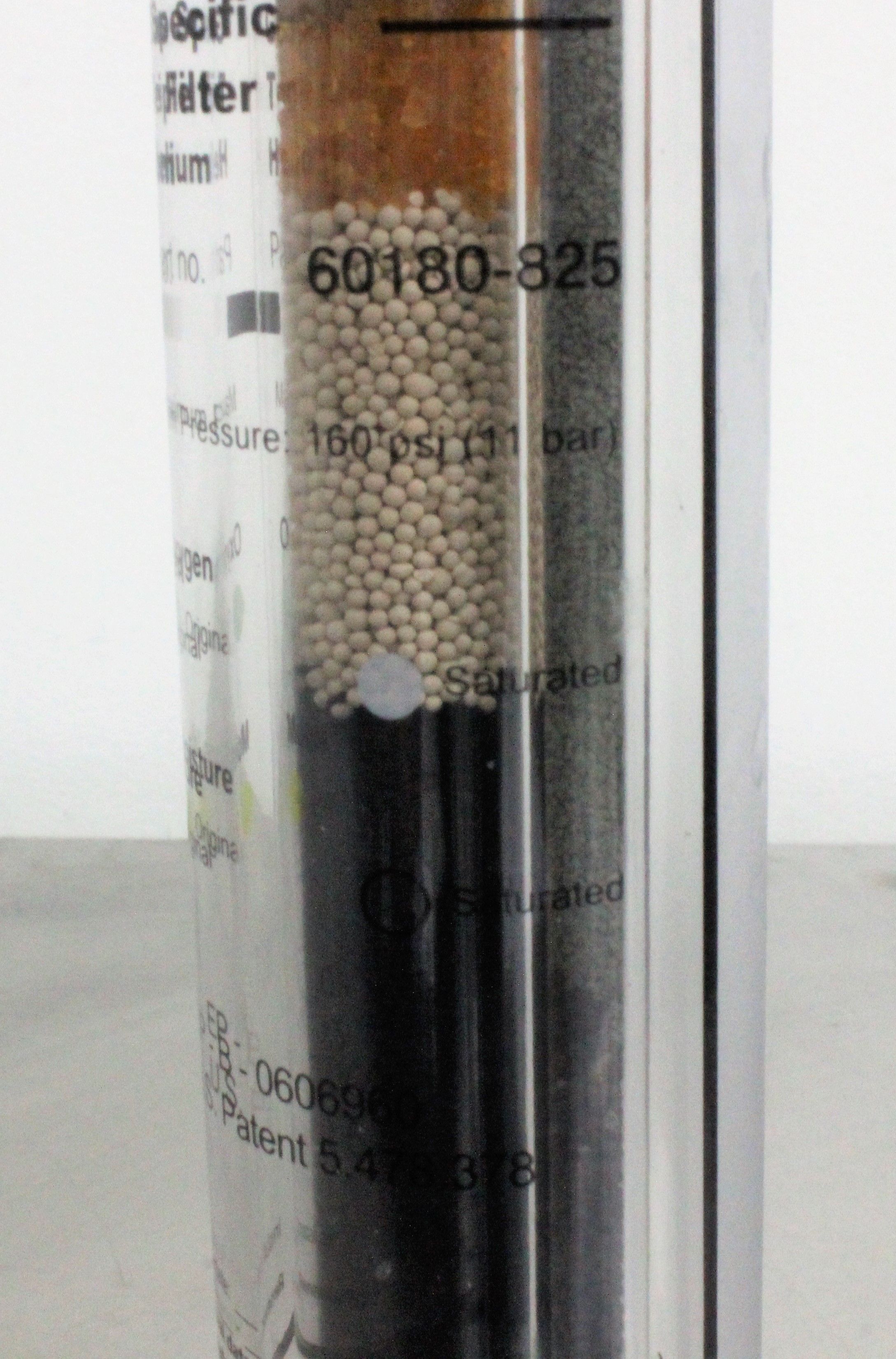 Thermo Baseplate 60180-825 GC MS Indicating Filter Moisture Oxygen HCs