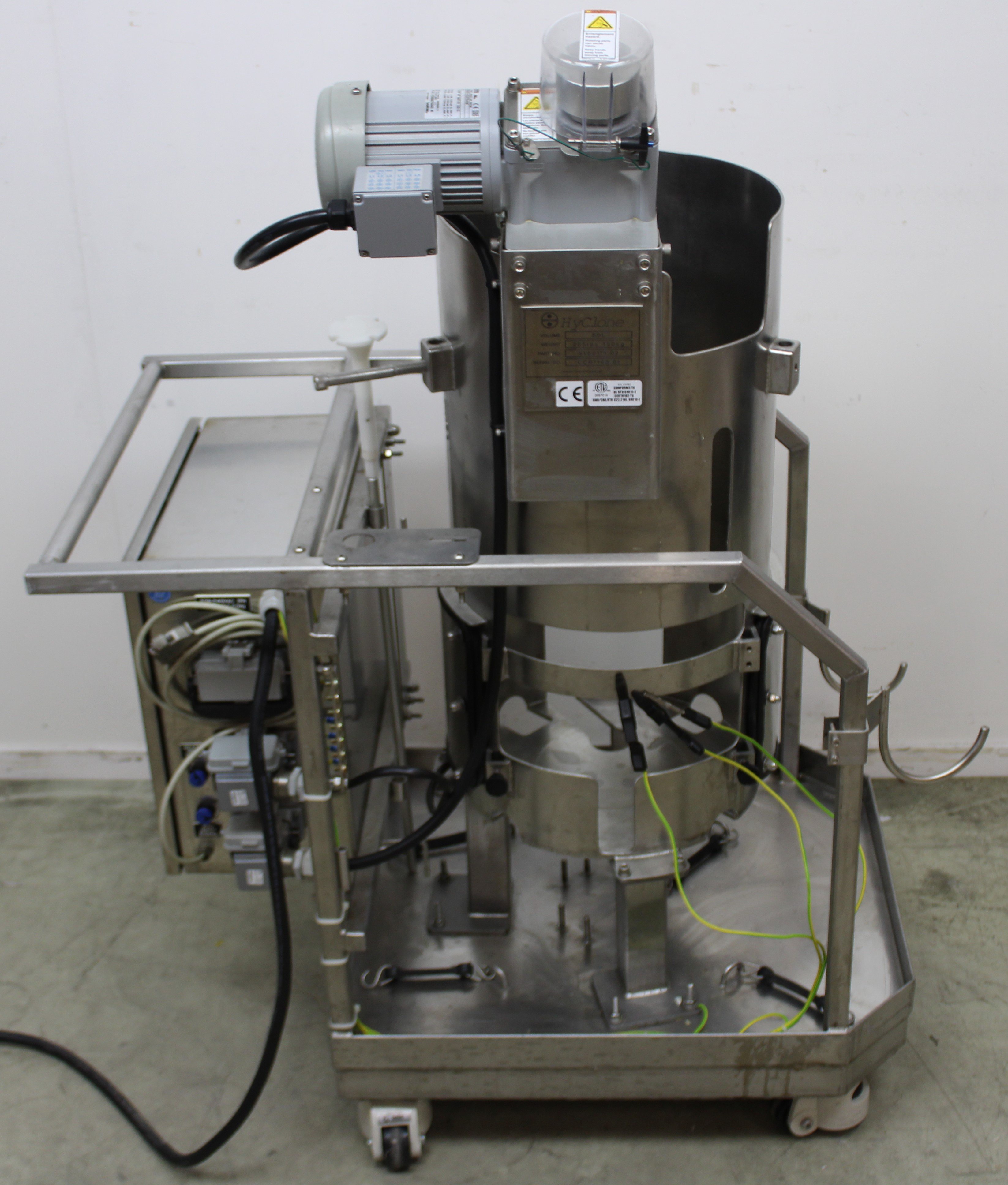 HyClone SV50171.02 Bioreactor 50L Single-Use GTR Motor Process Fair Cond