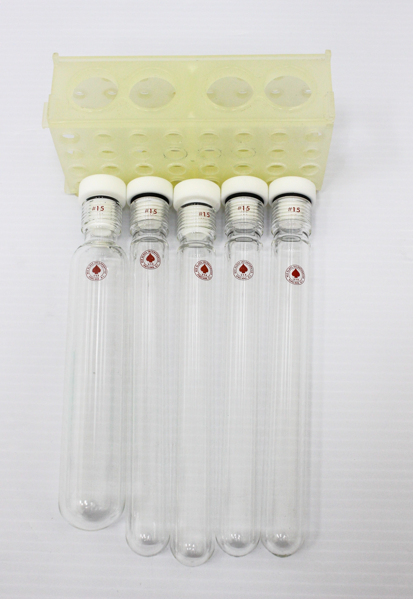 Ace 8648-29 Pressure Tubes 150psi 120C Heavy Wall Glass Vessel