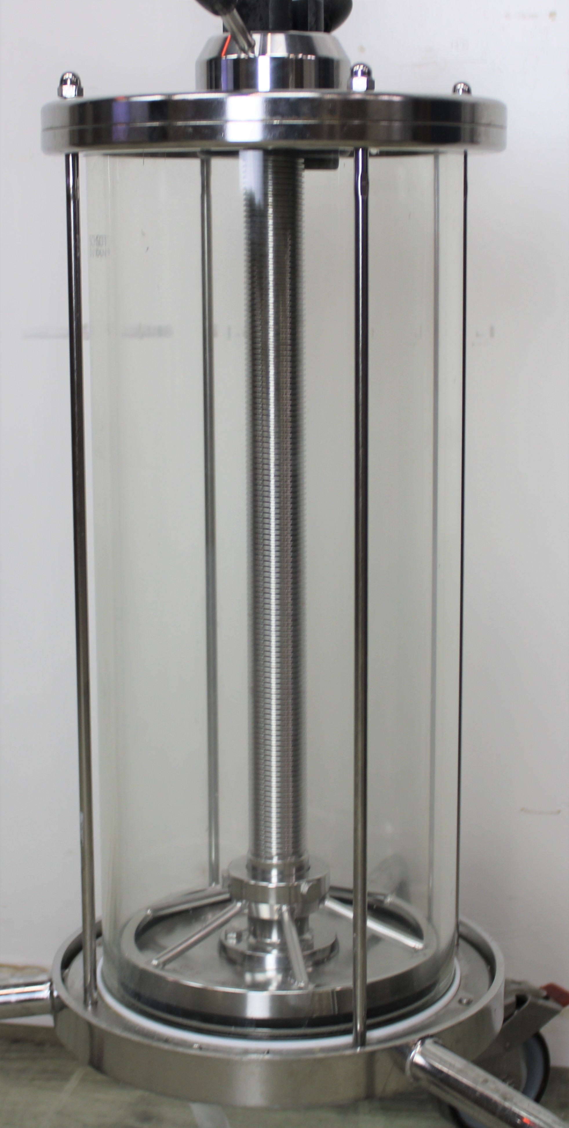 Schott Glass Chromatography Column 500mm Height 200mm Diameter Used Condition