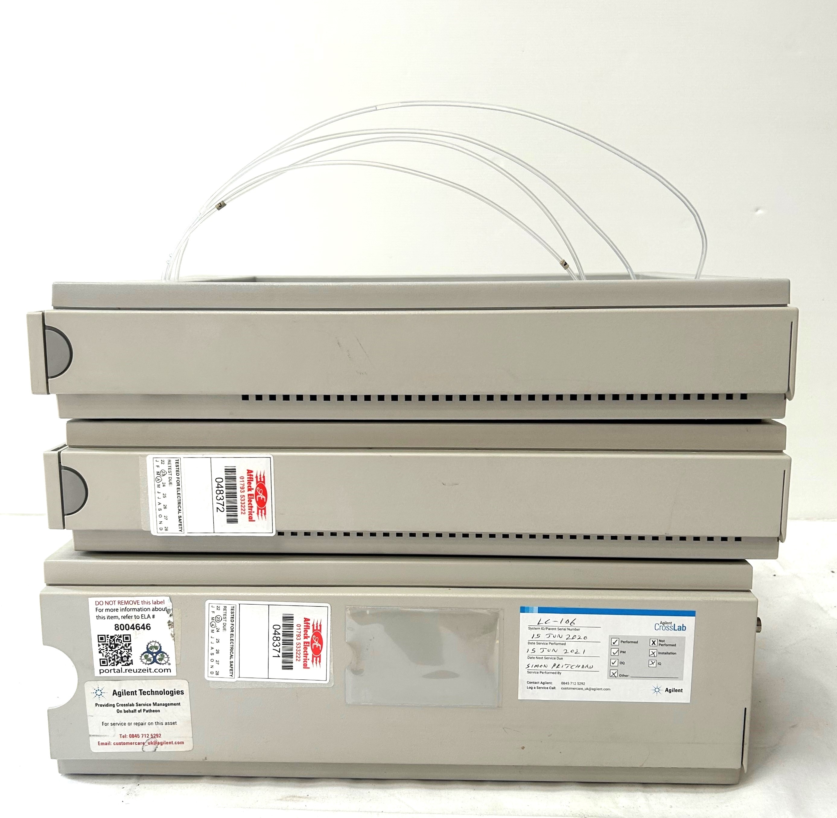 Agilent G1379A Vacuum Degasser HPLC System Functional Used 1100 Series 220V