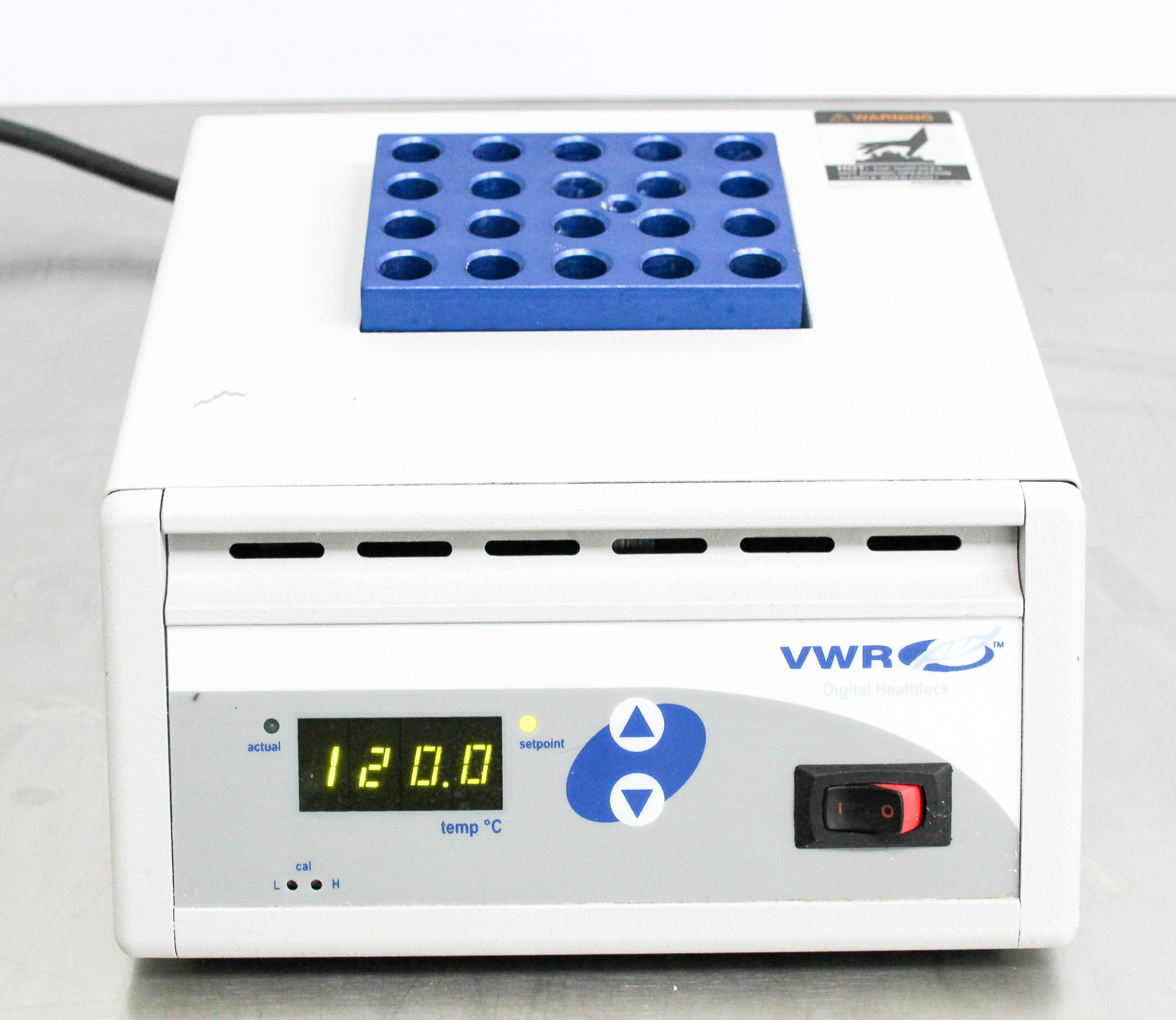 VWR Heatblock I Dry Bath/Incubator for Lab Procedures 5-120C Range Used