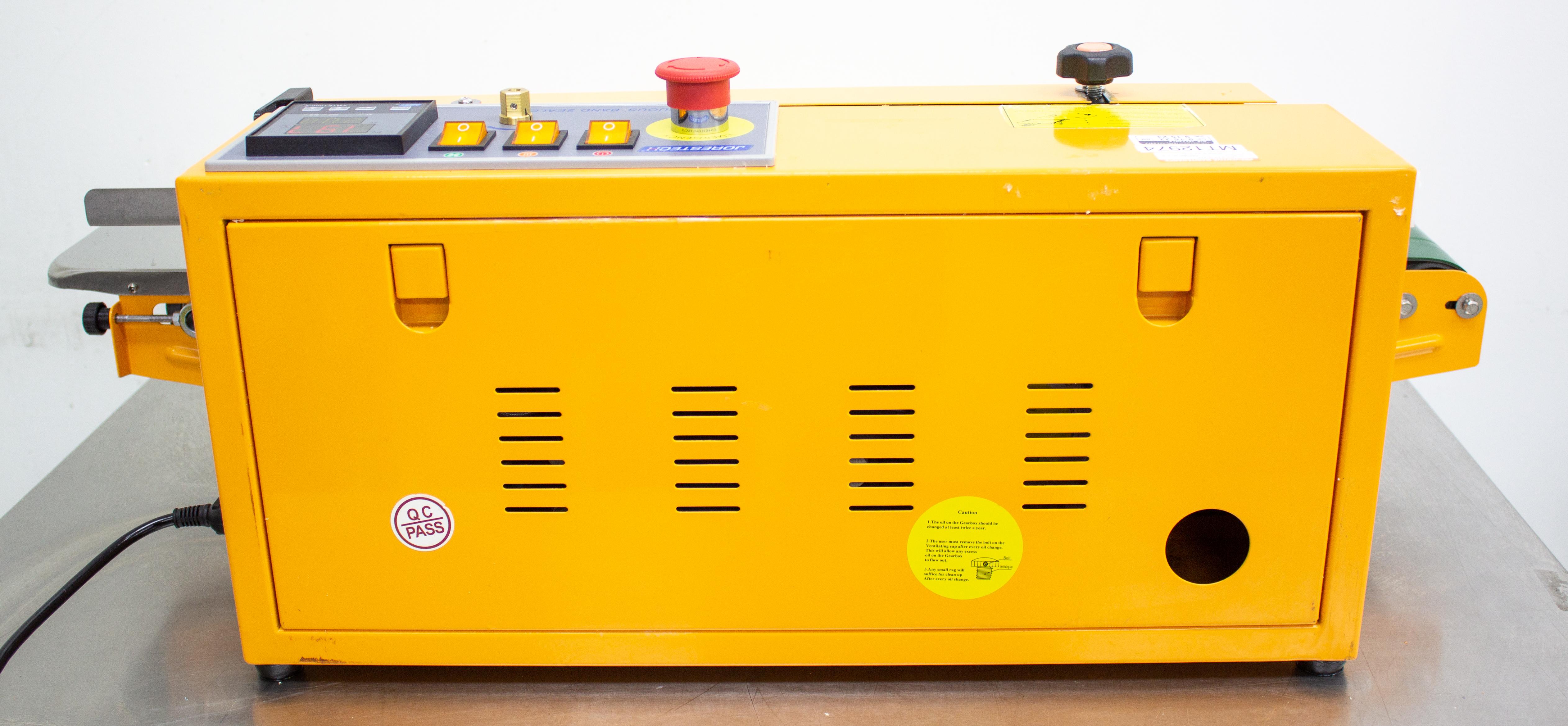 JORESTECH E-CBS-630D Packager Bag Sealer 300C 54ft/min Tested Used