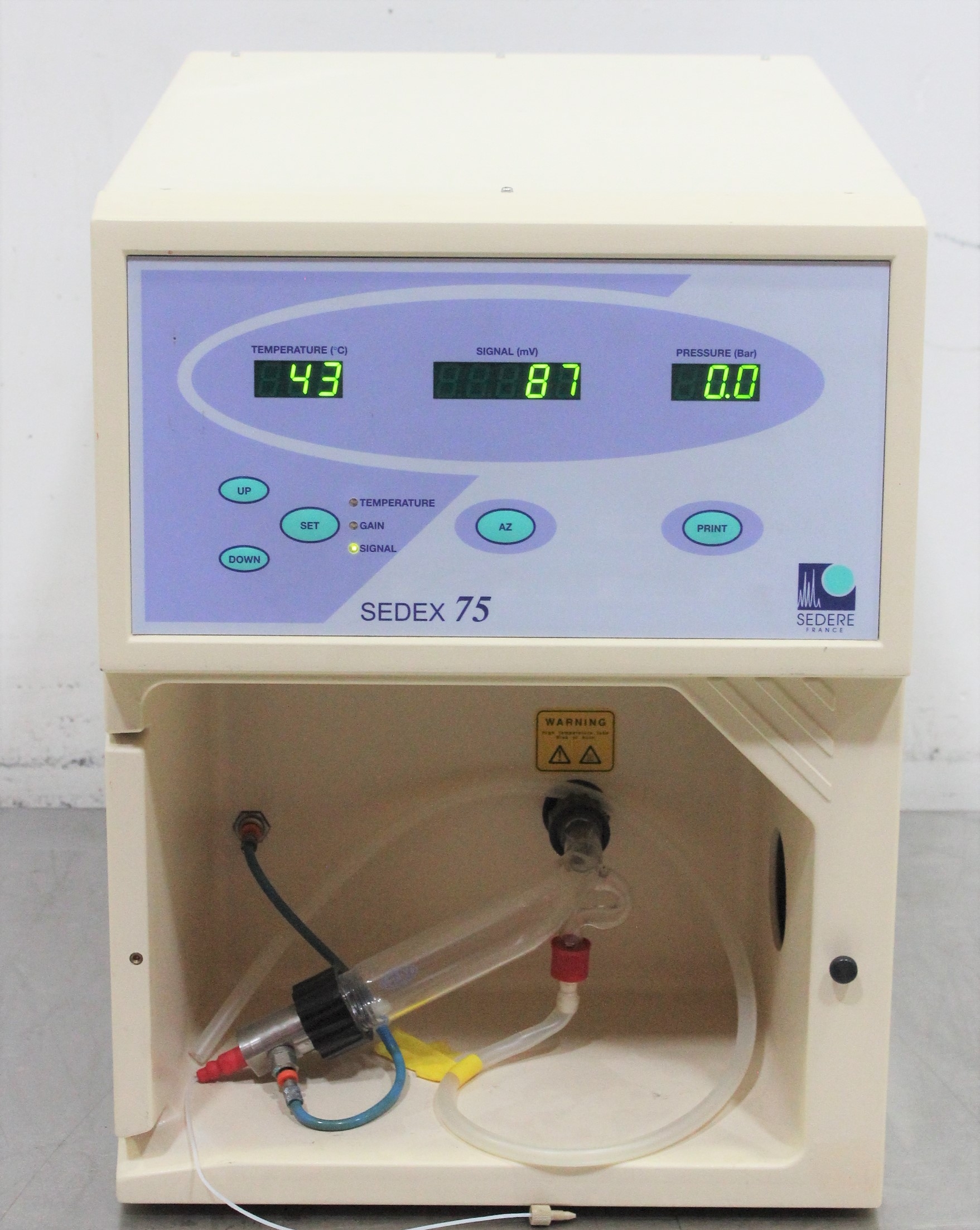 SEDERE SEDEX 75 Evaporative Detector for HPLC SFC CCC Temp Range 100C
