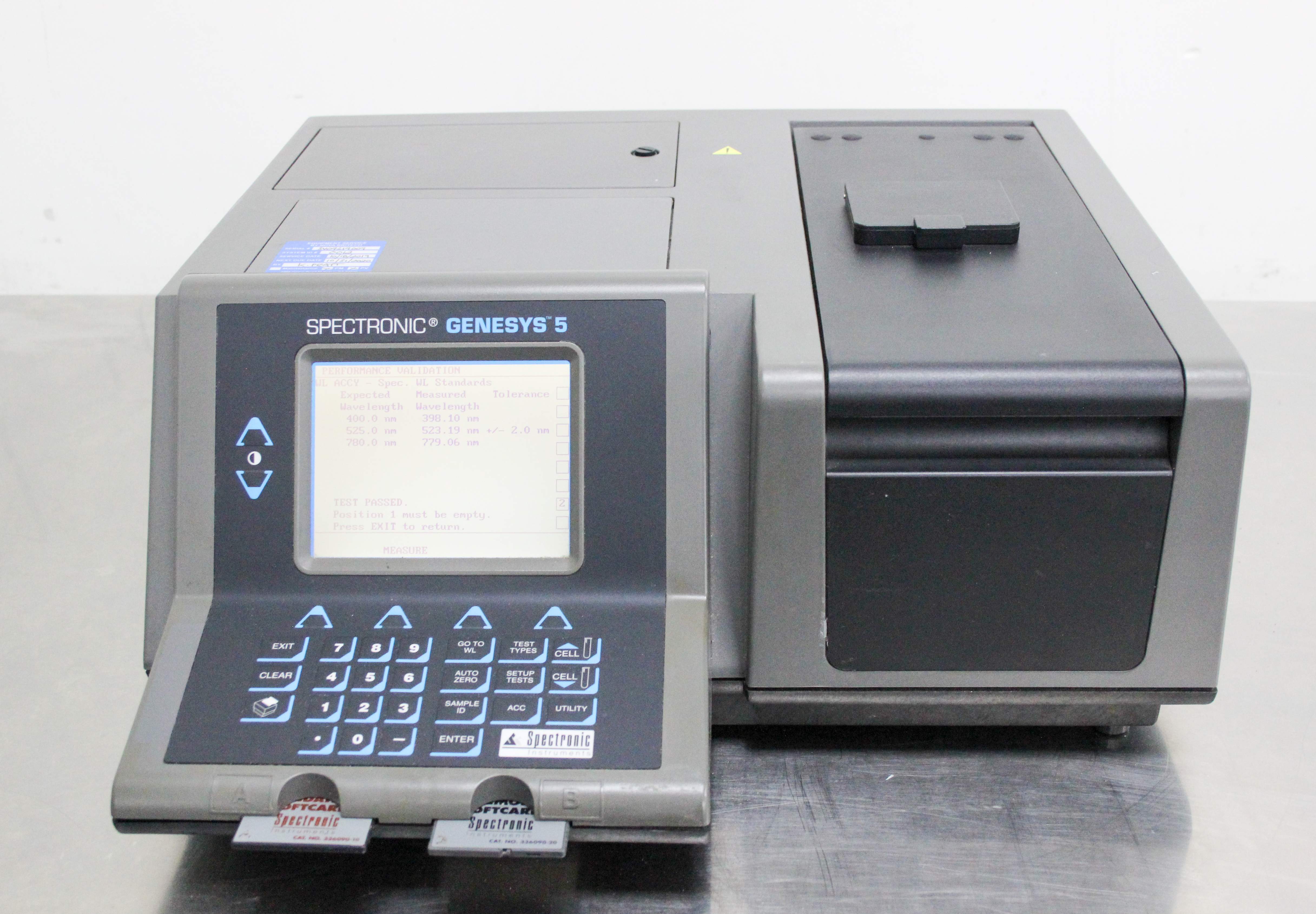 Spectronic Genesys 5 UV-Vis Spectrophotometer Industrial Lab Used 200-1100nm