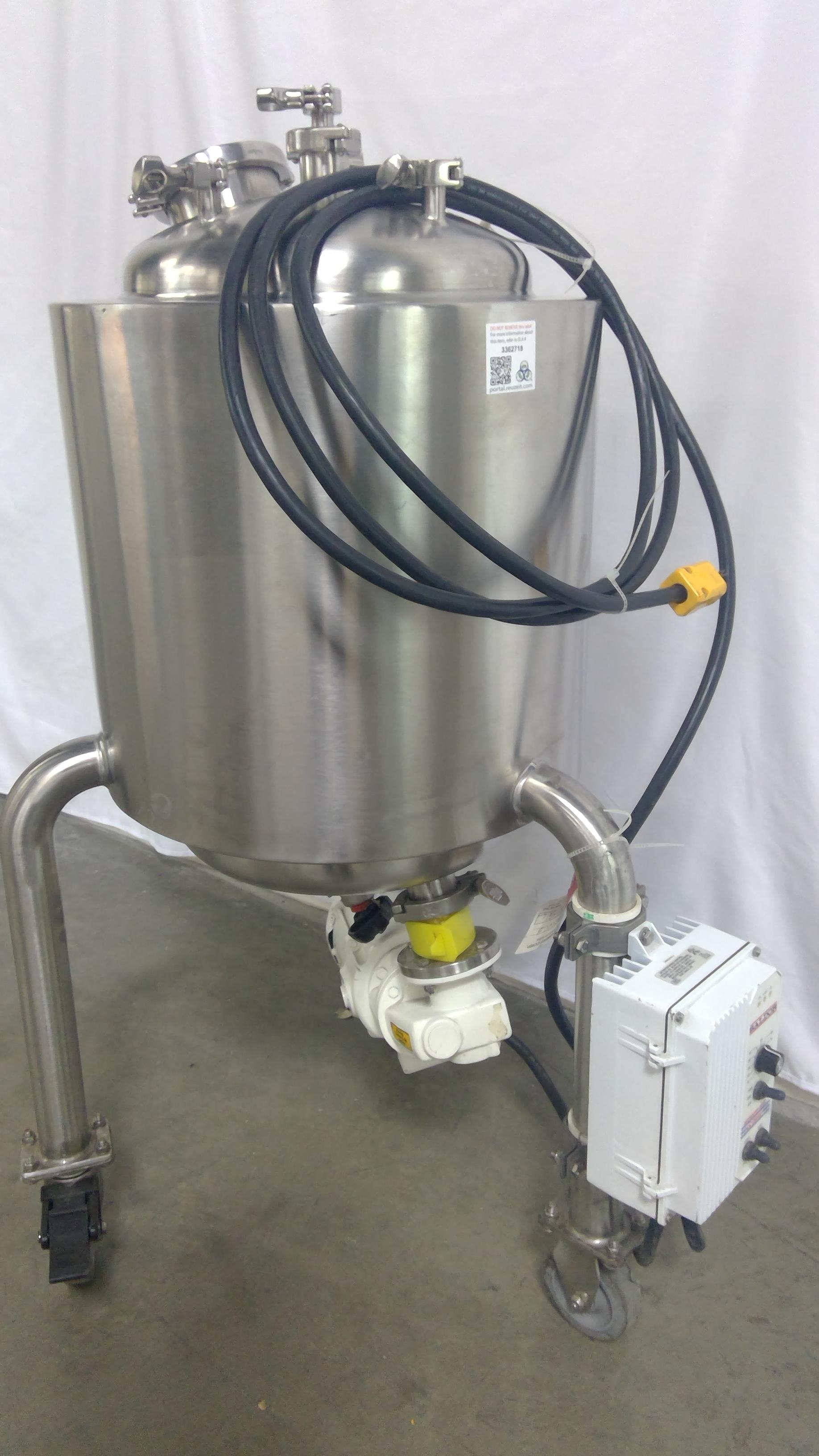 Sharpsville 25L Mix Tank Chemistry VG Used Stainless Steel IB 2010 120V