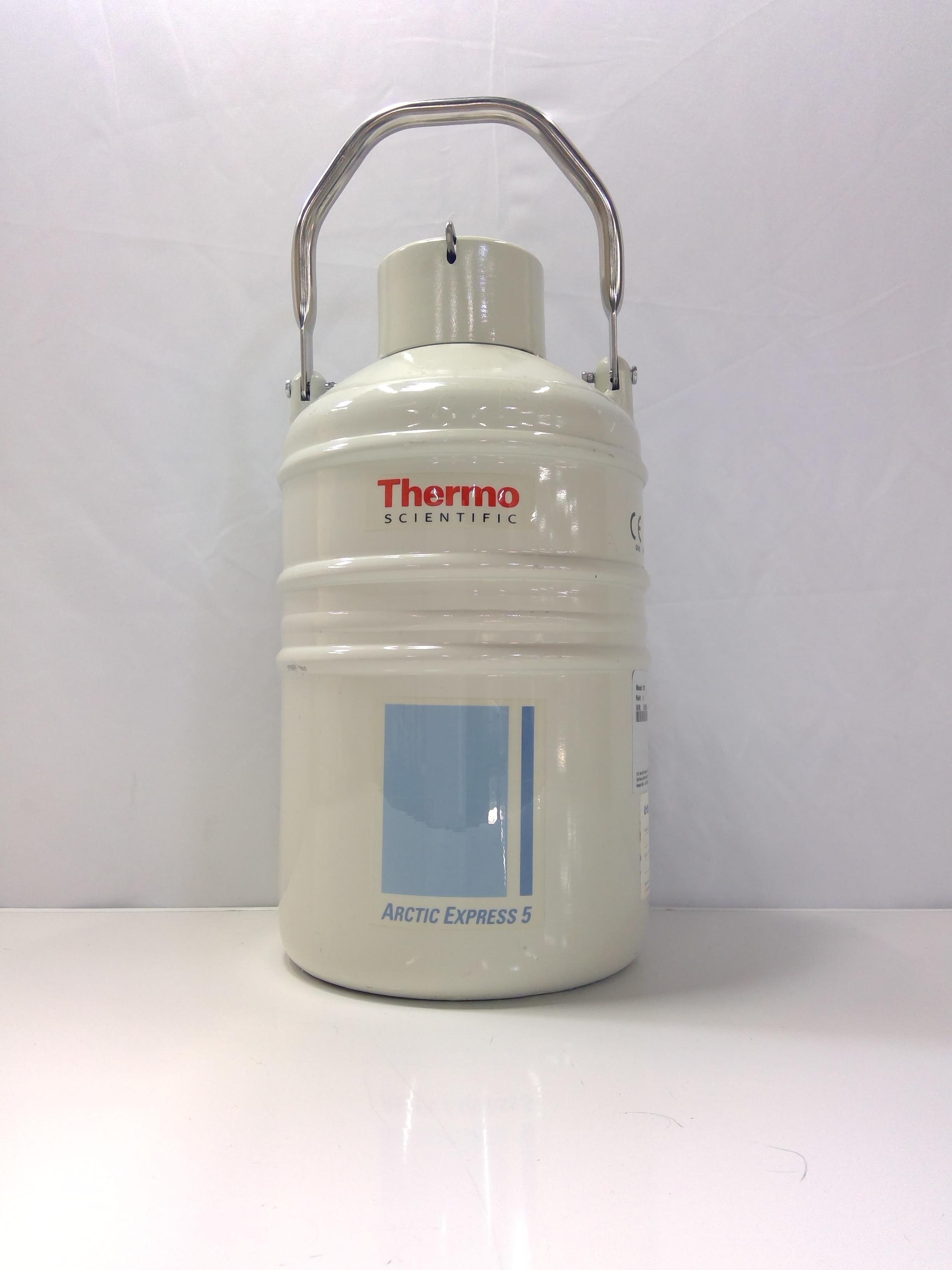 Thermo 819 Dewar / Cryotank 4.3L, Lightweight, Secure Biological Transport