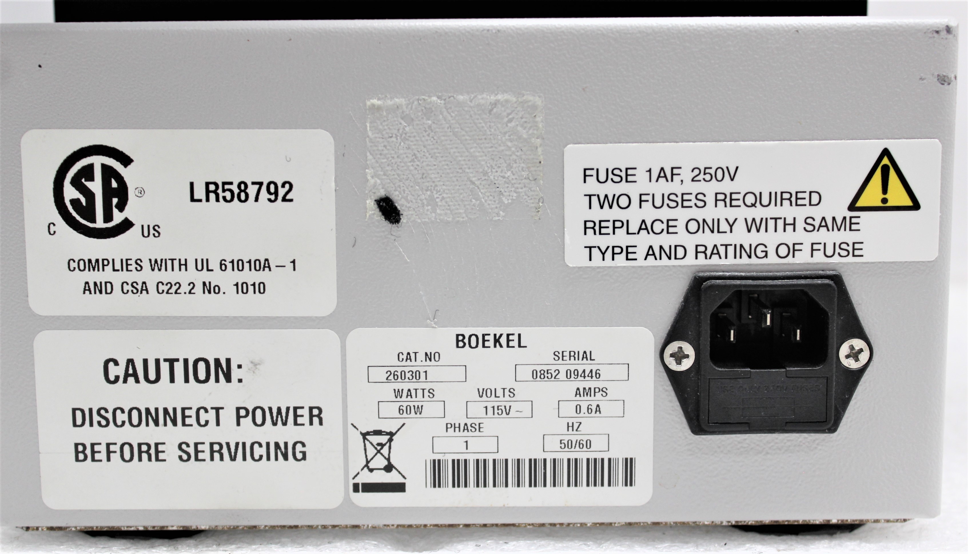 Boekel Orbitron Rotator III Vortexer 6-125 RPM Used 4C-40C Includes Cord