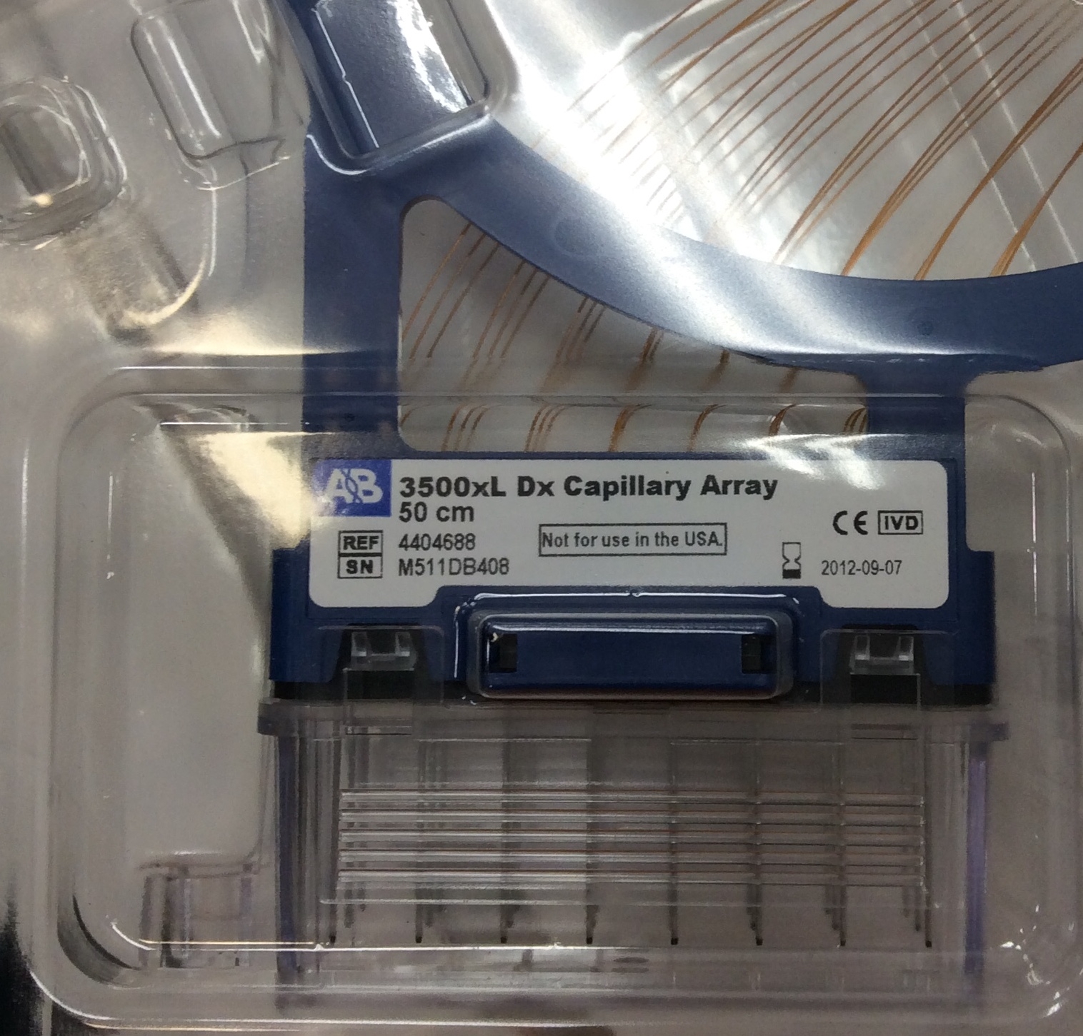 ABI 4404688 Genetic Analyzer Capillary Array 36cm Forensic Human ID