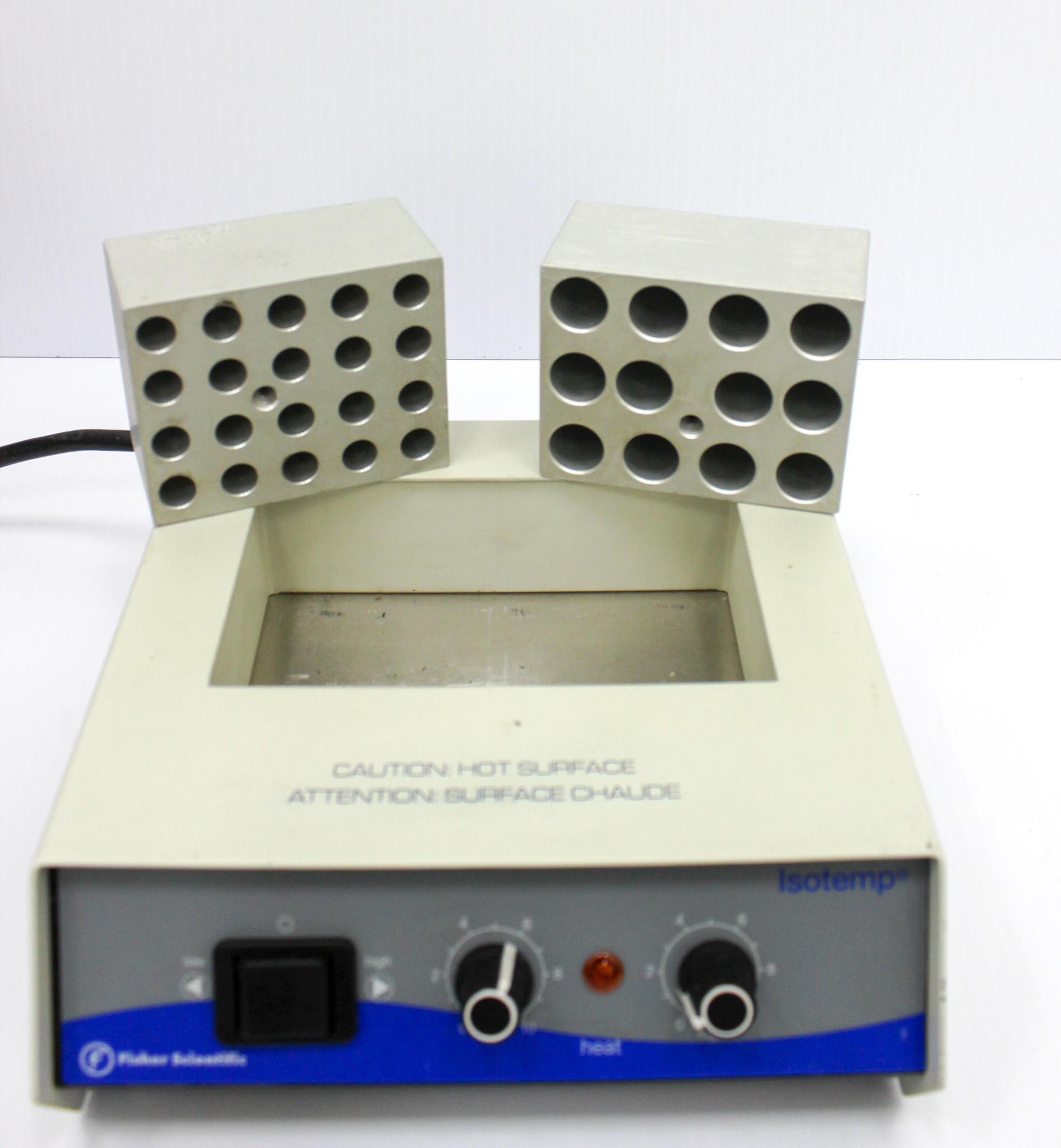 Fisher Scientific 2052FS Dual Dry Bath Incubator 5-130C Versatile Heating