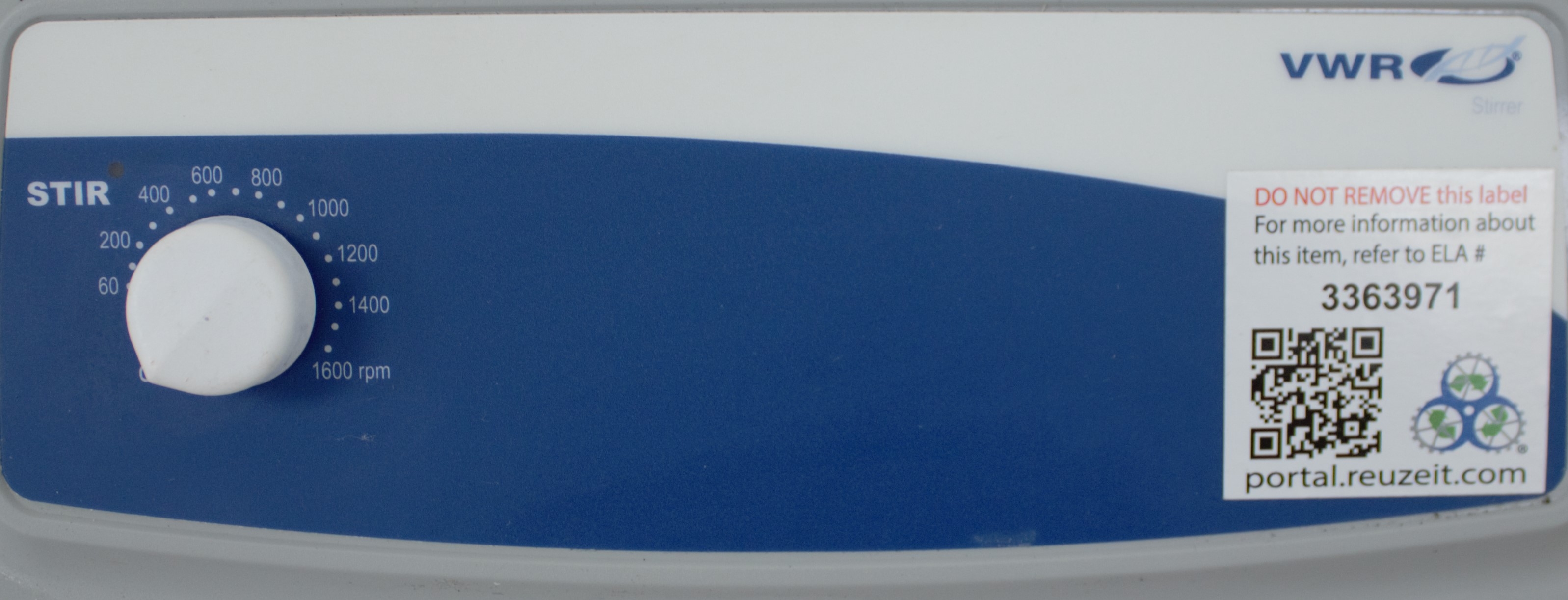 VWR 97042-666 Homogenizer Stirrer 10x10in Ceramic Plate 6L Capacity 1600RPM