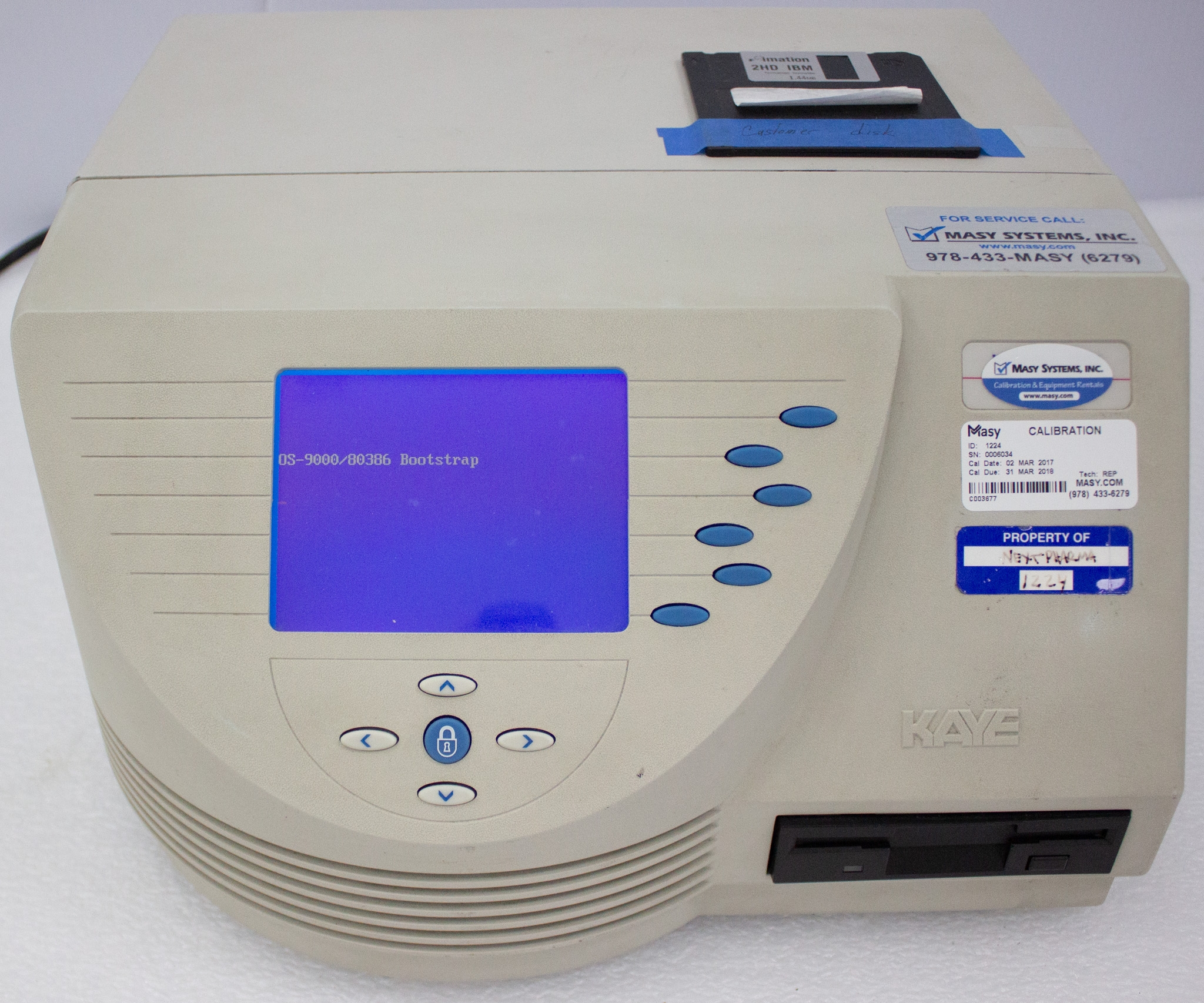 Kaye Instruments Validator 2000 Validation Data Logger - Temp Stability & Calibration