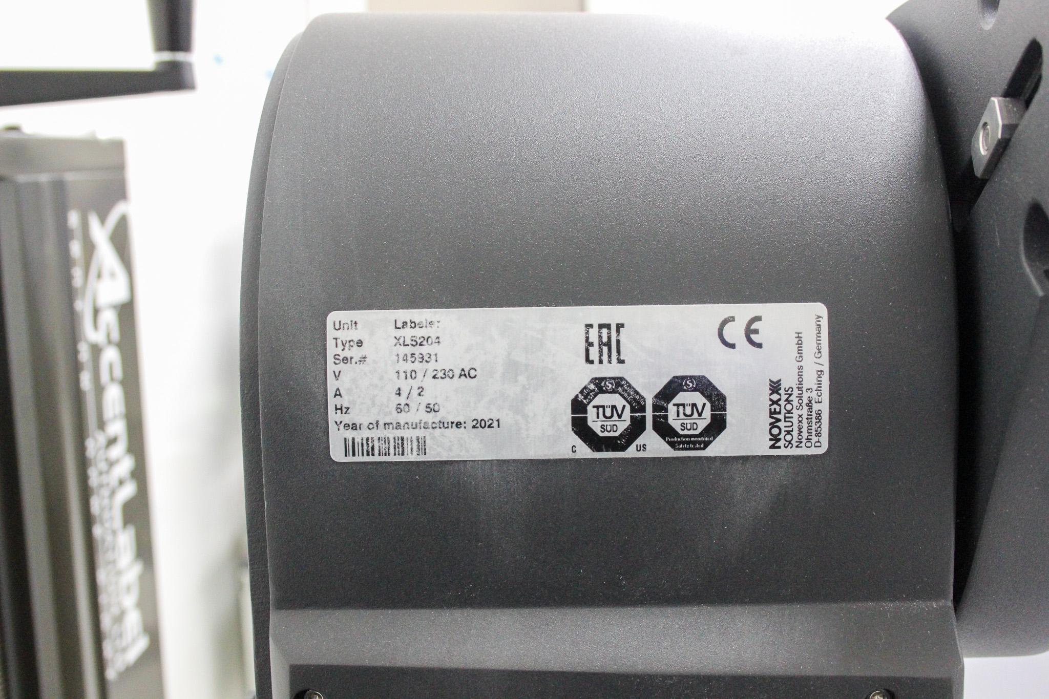 AccentLabel APEL40PL Top Label Applicator Fair Condition Needs Repairs