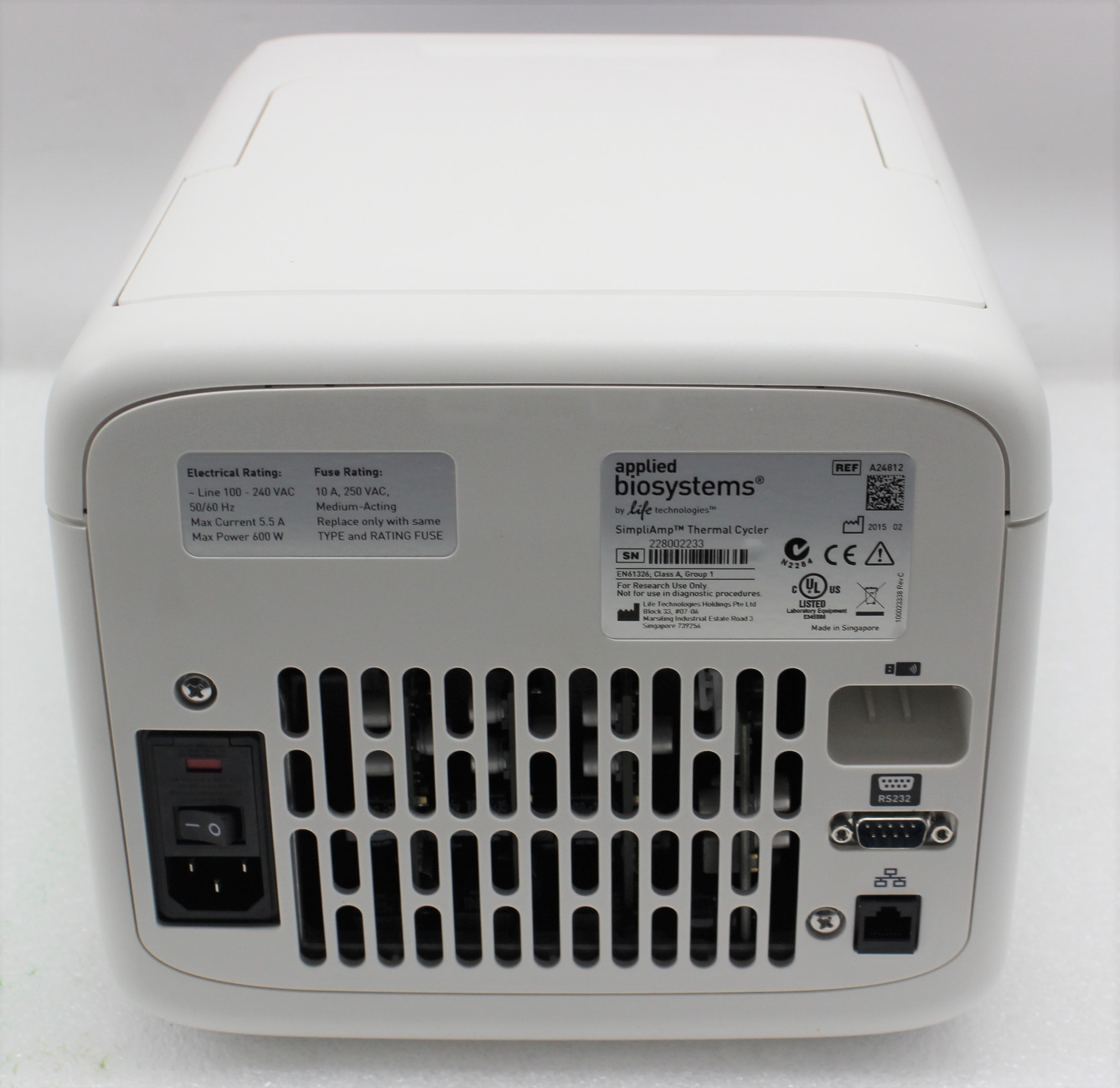 Applied Biosystems A24812 SimpliAmp Thermal Cycler for PCR 96-Well Flex