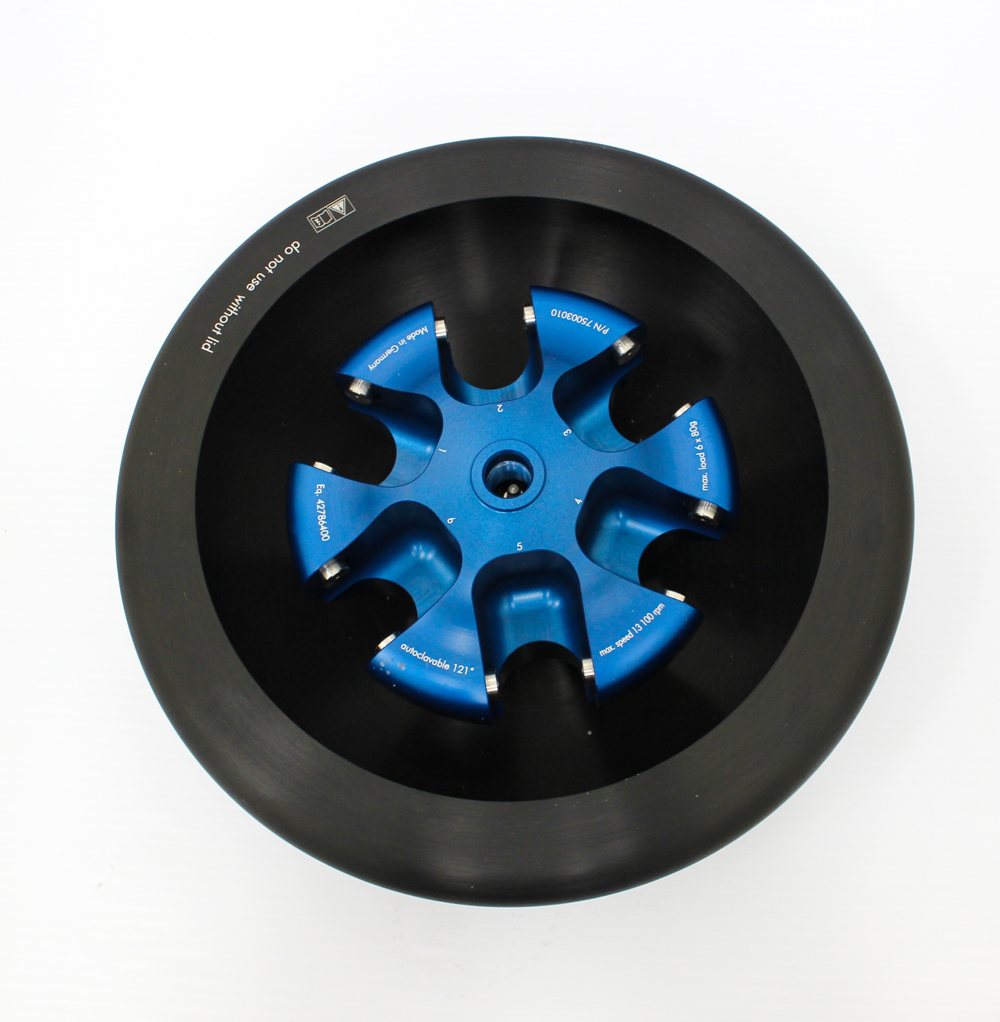 Thermo TH13-6x50 Rotor Swinging Bucket 6x50mL Capacity 13100RPM Used