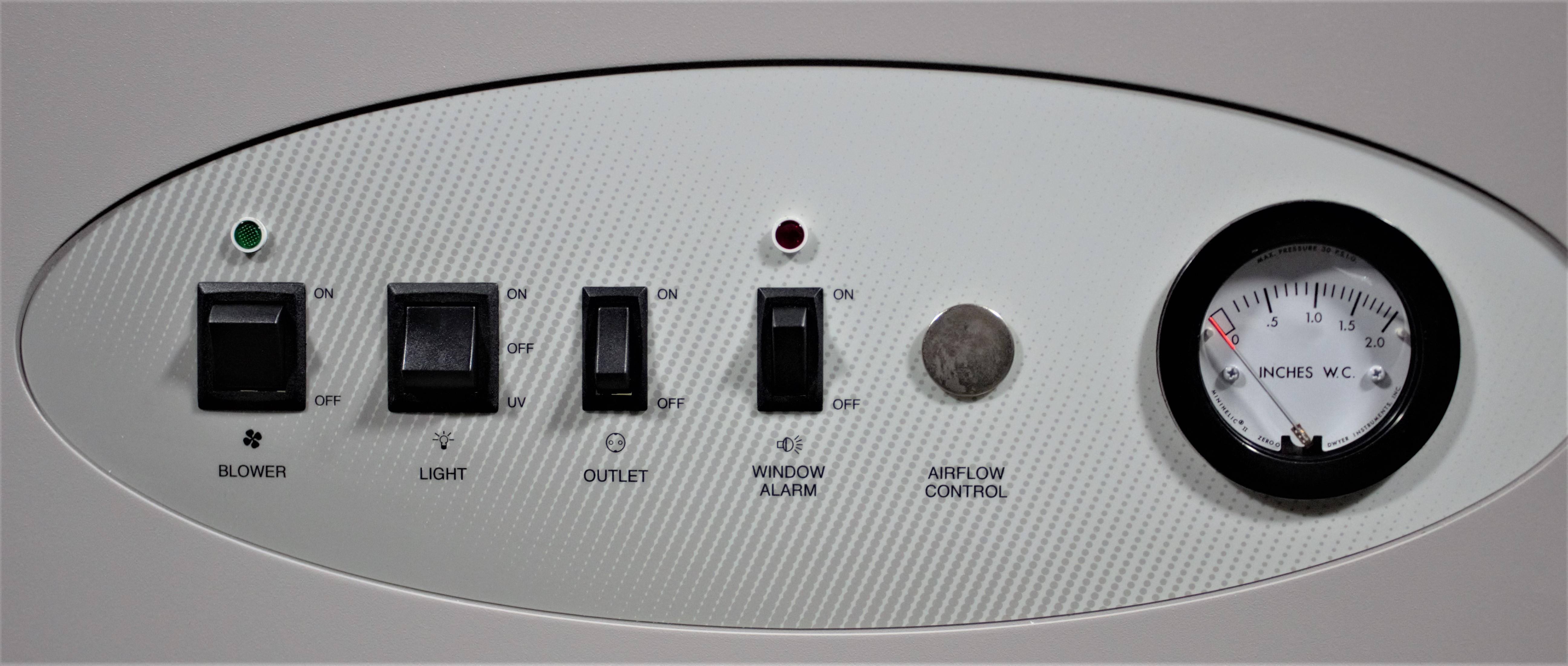 NuAire NU-475 Class II A2 Biosafety Cabinet Energy Saver DC Motor