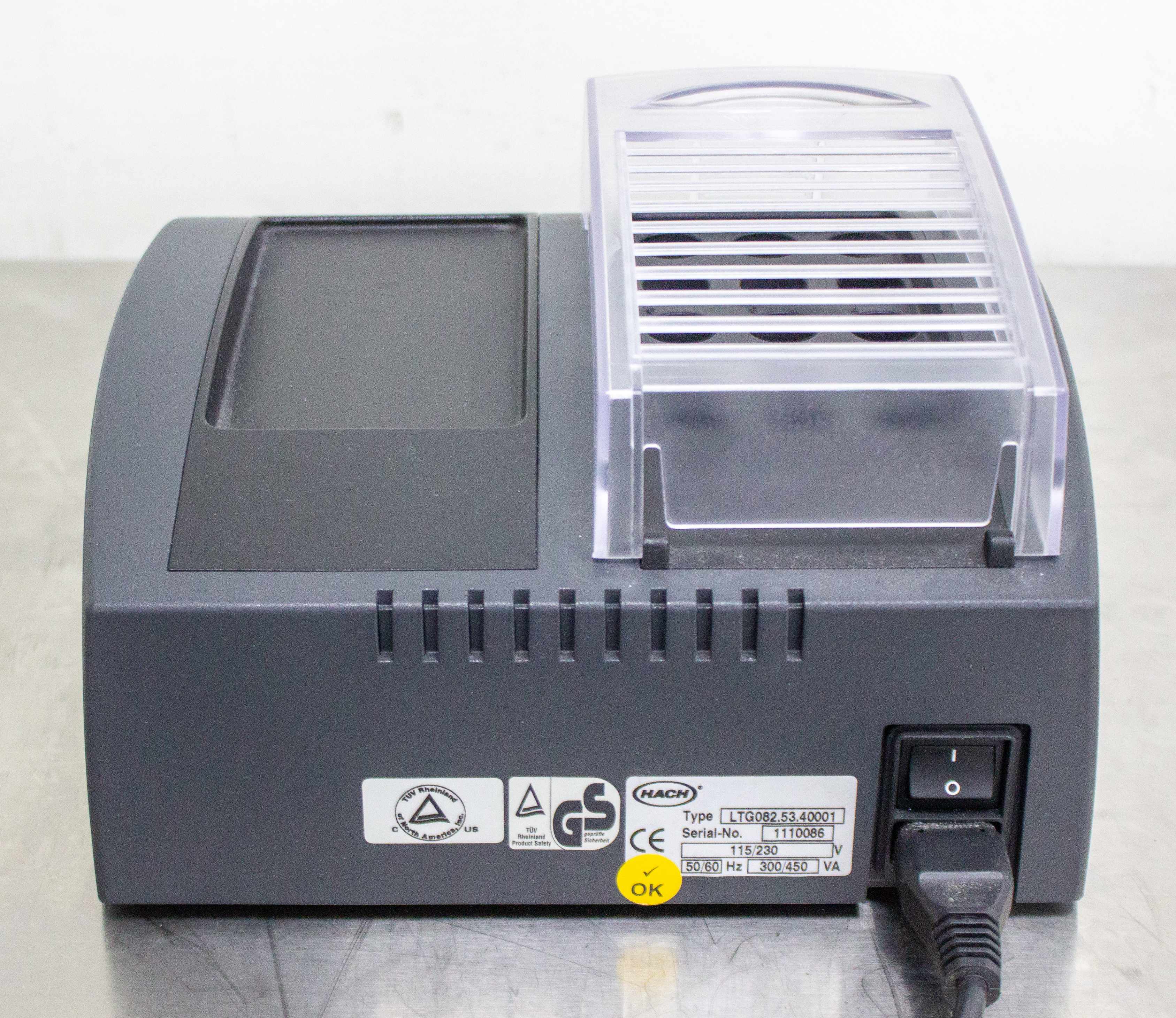 Hach DRB200 Chemistry Digital Reactor 37-165C 15 Vials Heat Block