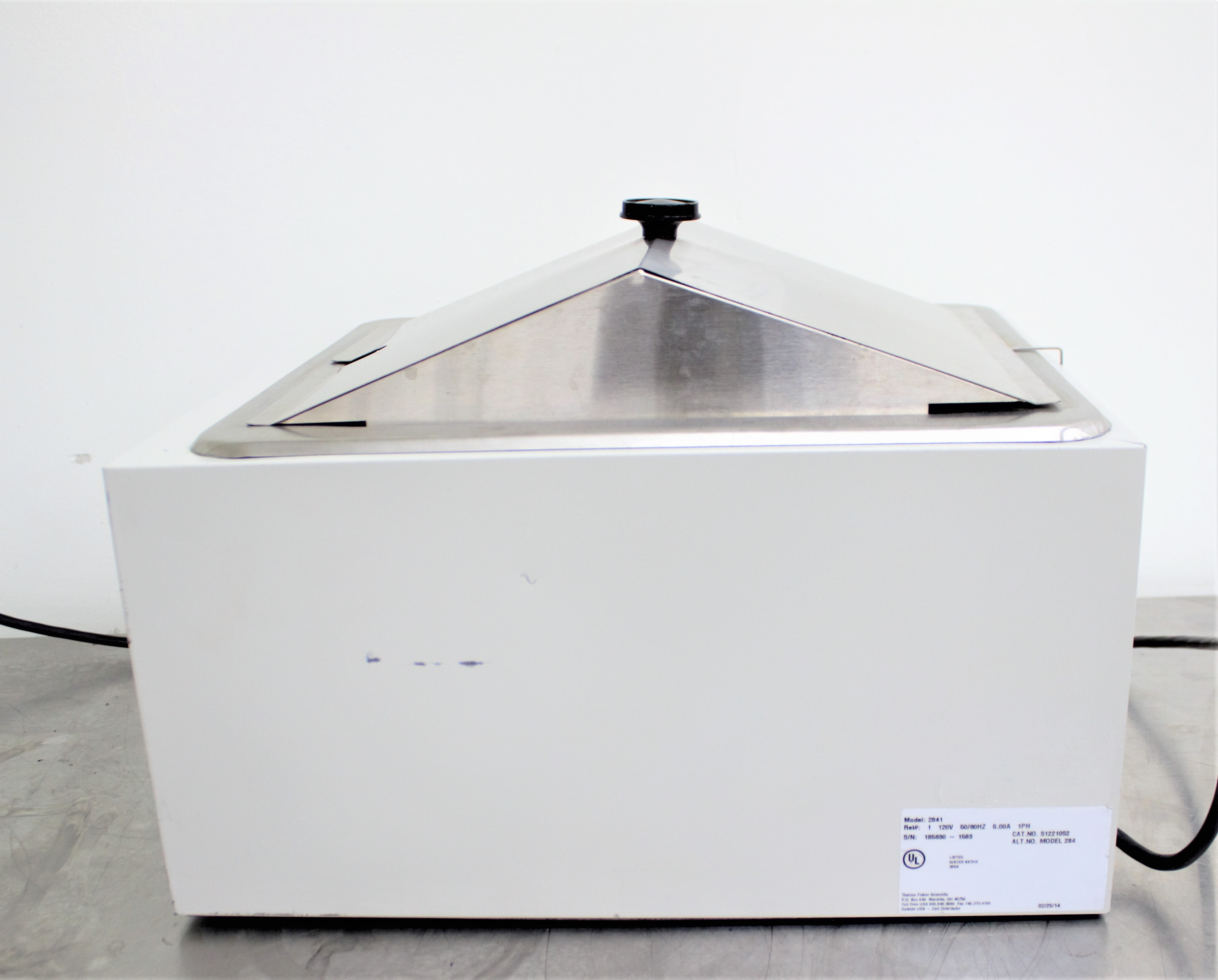 Thermo 2841 Precision Water Bath 1.5L 0-100C Digital Control Used