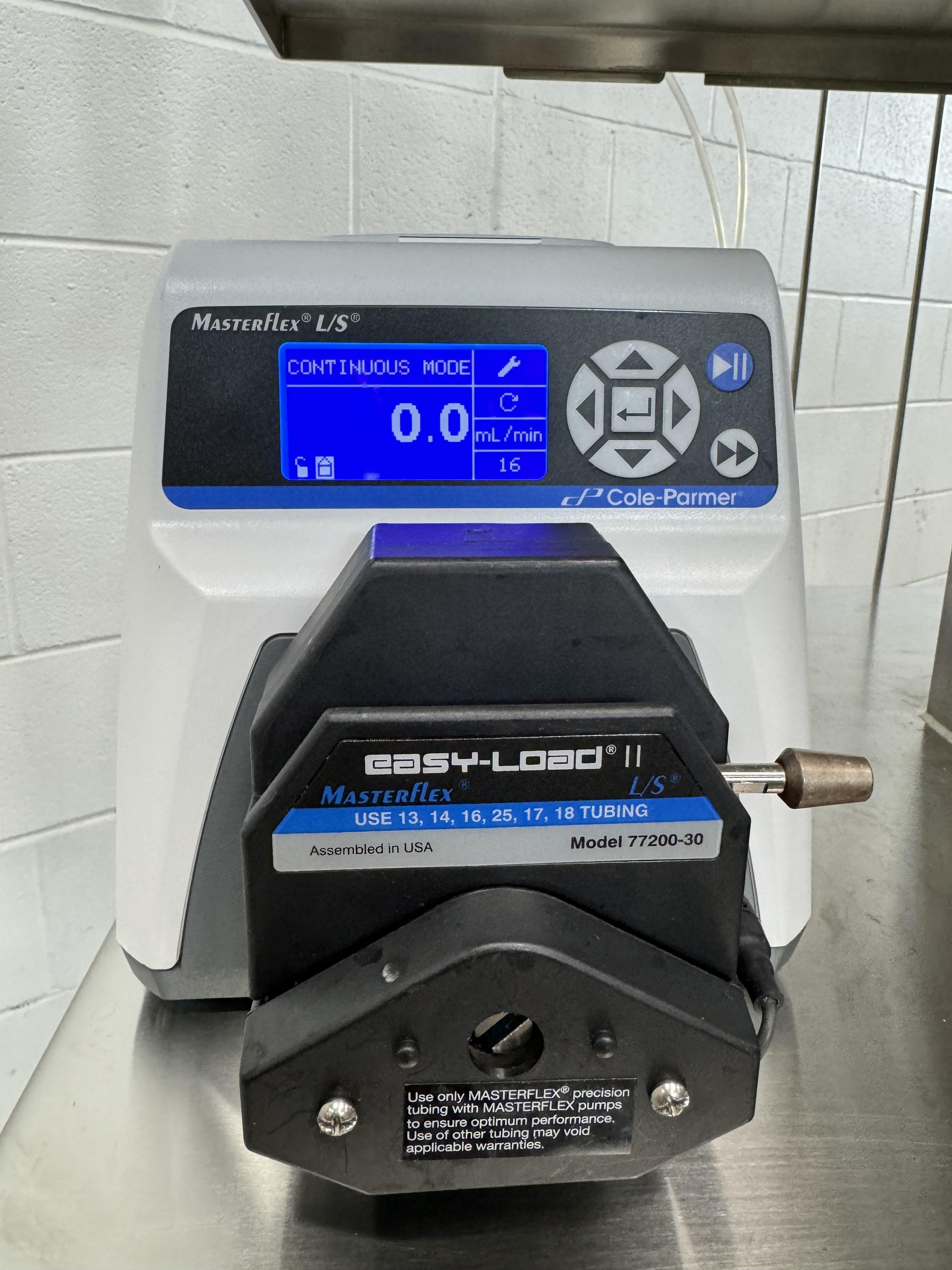 Custom Chromotography Skid System with Watson Pumps, Endress+Hauser, MasterFlex